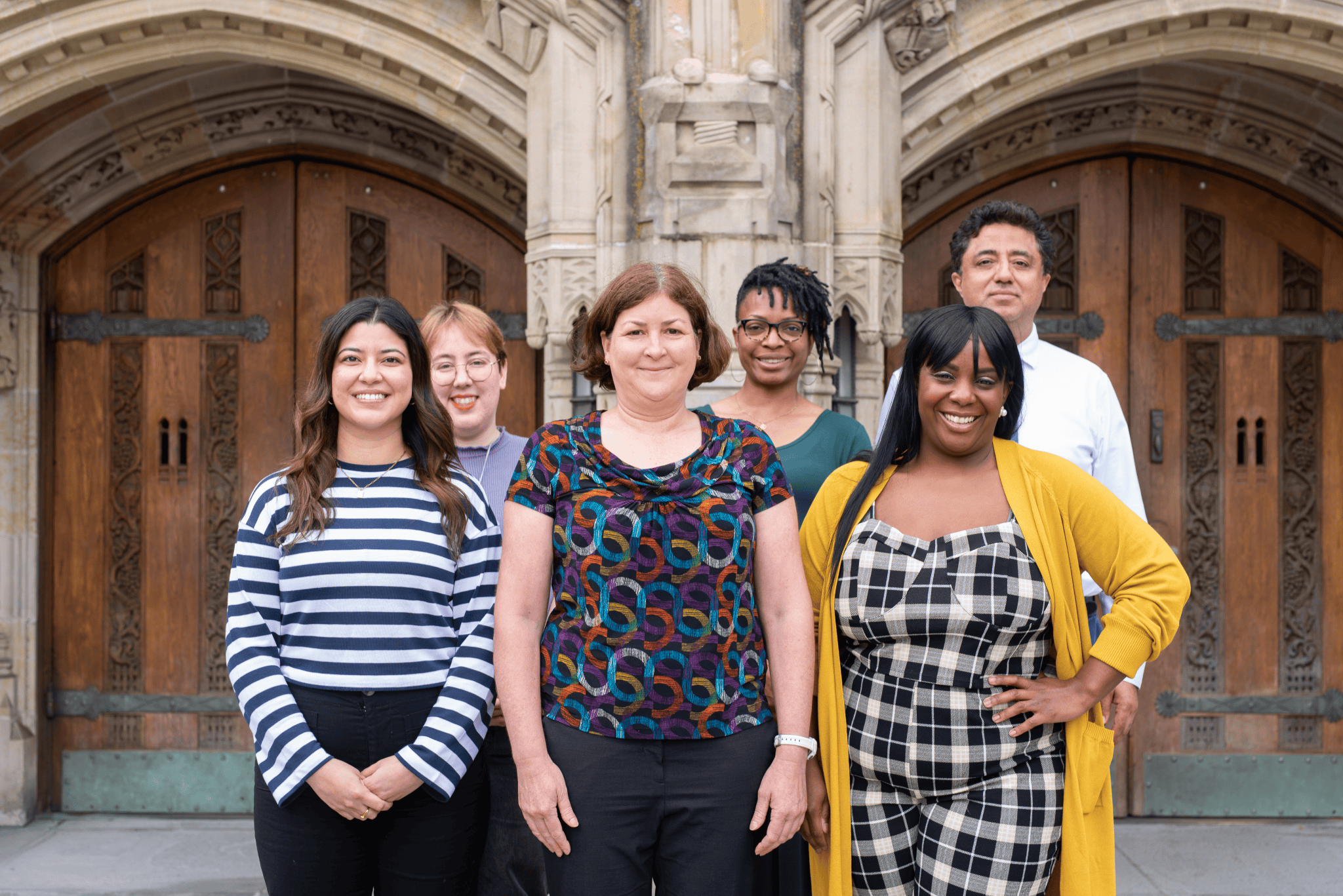 Richmond Team at the Organizational Session, May 2024. (From left to right: Greysi Vasquez, Amanda McMahon, Valerie Schwarz, Cheri Manning, Deirdre Brooks, and Jose Ulises Reveles Ramirez).