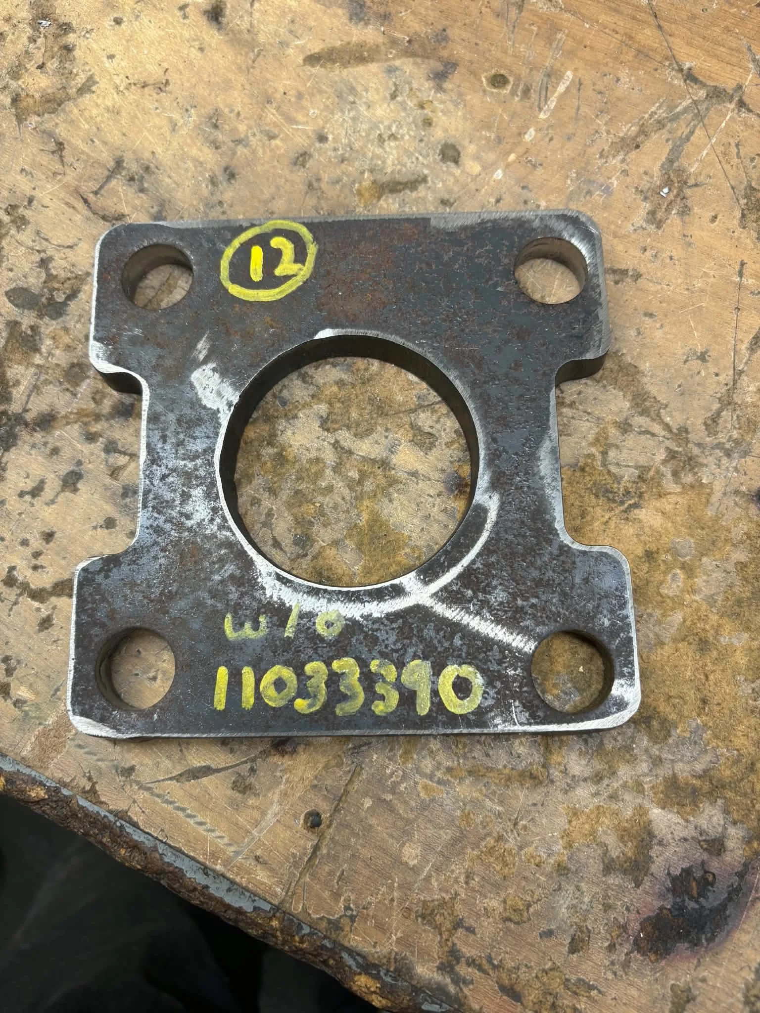 Plasma-cut brackets