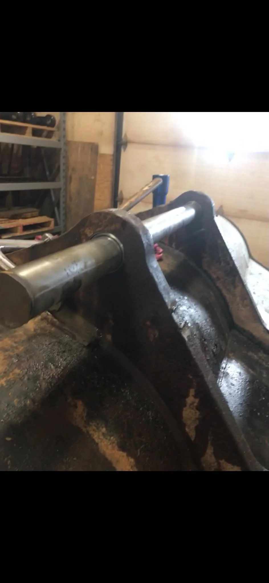 Line boring job