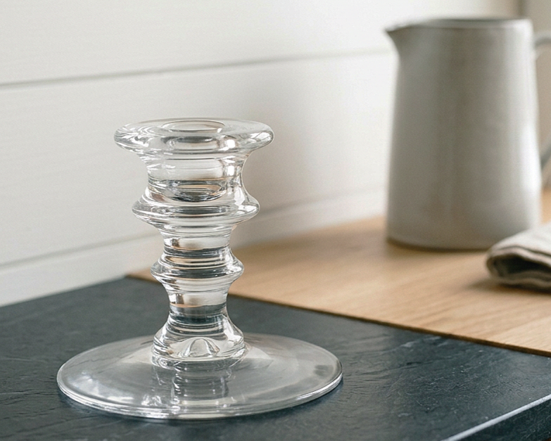 Vintage Cambridge Arms Glass Candlestick