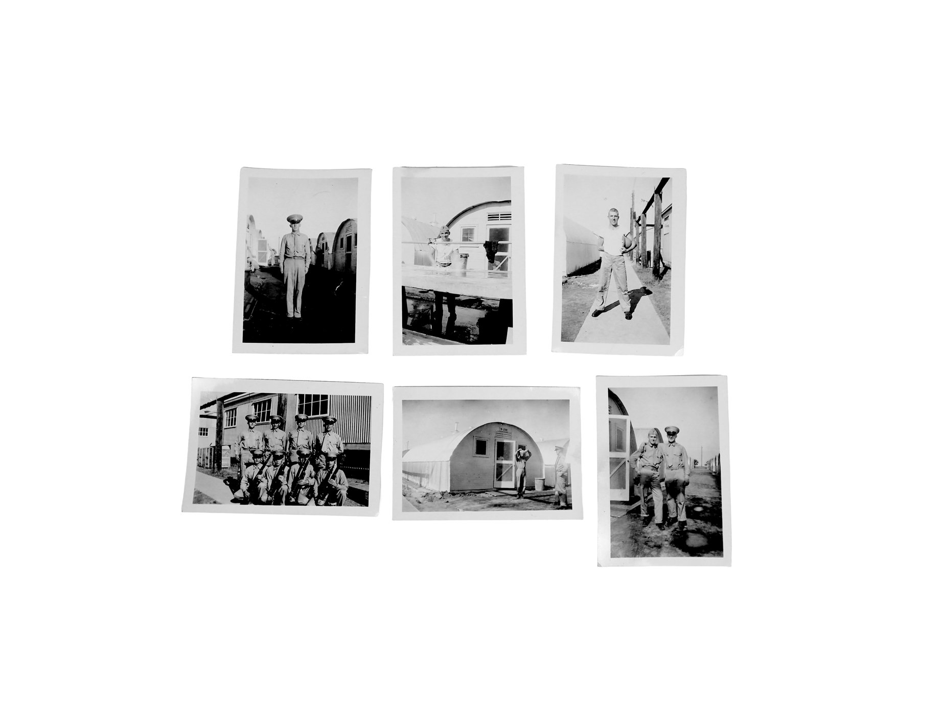 Unsure of exact date. Photos of Frank and his buddies.