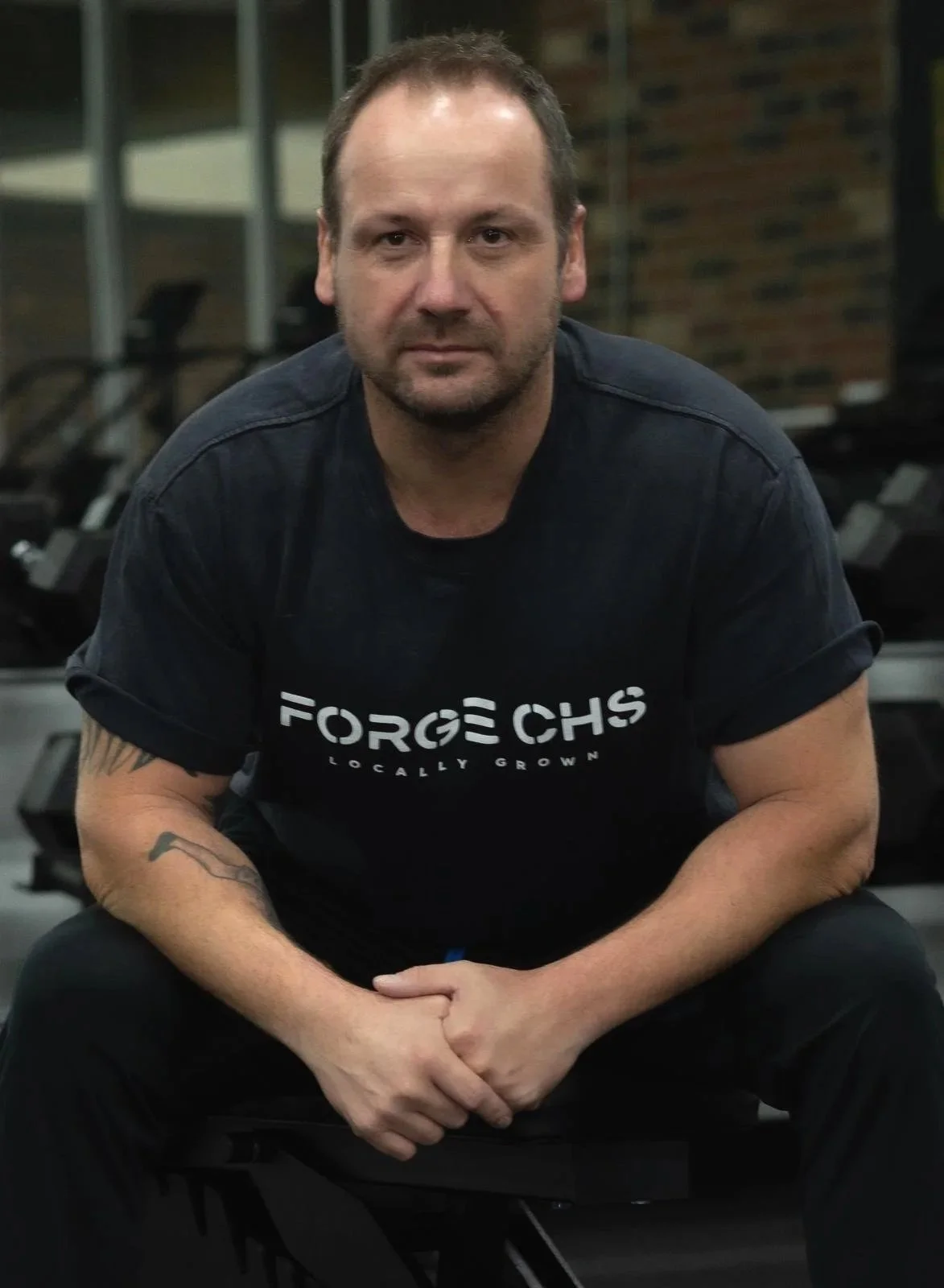 Christian Wolf - founder and operator at FORGE CHS, 27/7 gym in West Ashley, Charleston