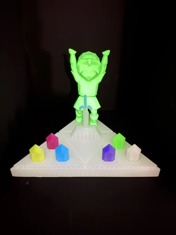 Glow-in-the-Dark Display Stand