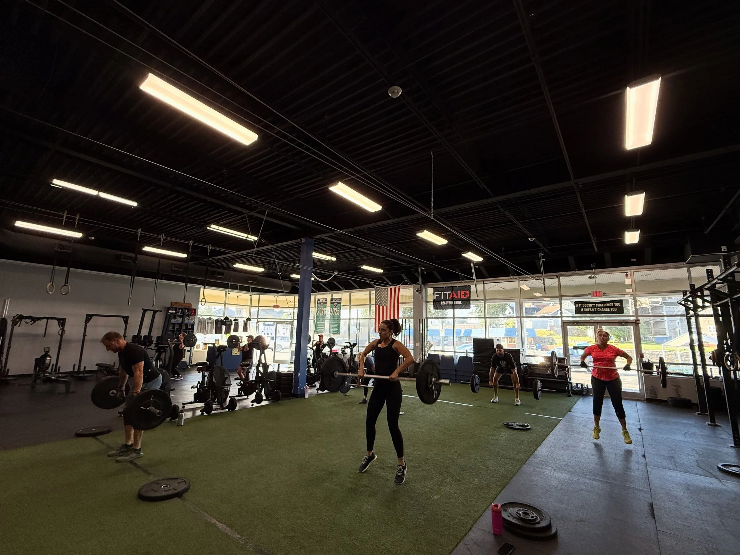 Getting after it on Monday morning. #nevermissamondayworkout #cfca4life #community #fitness