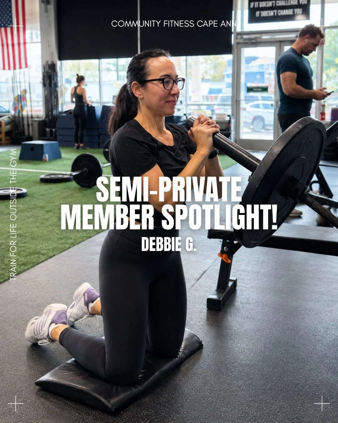 Member Spotlight! 🚨‼️

Debbie started semi private training about four weeks ago, looking specifically to build her strength around previous injuries She&rsquo;s had in her lower back. 

Every single week she&rsquo;s gotten stronger and more efficie