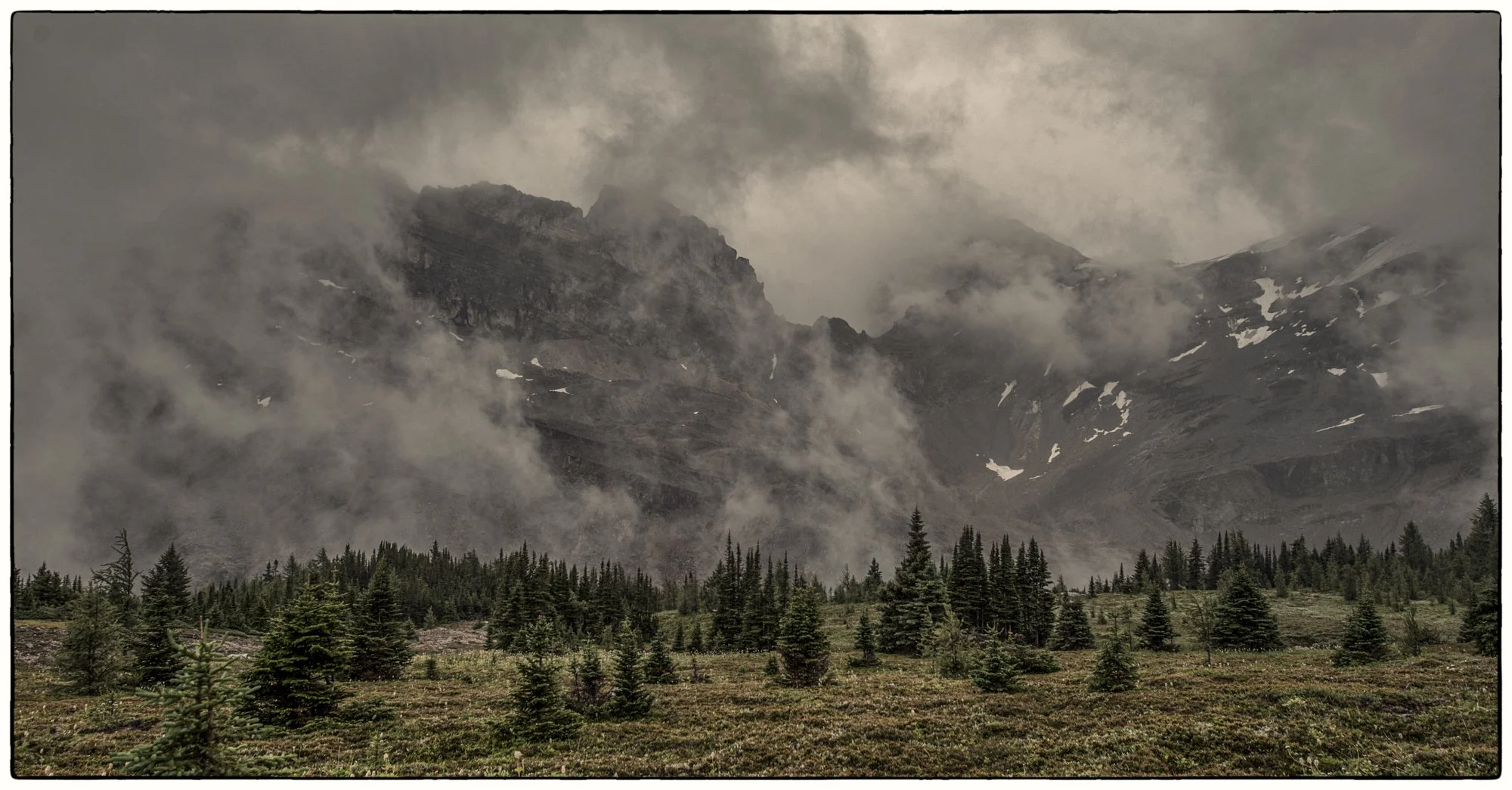 On the way to the Merilin Ridge