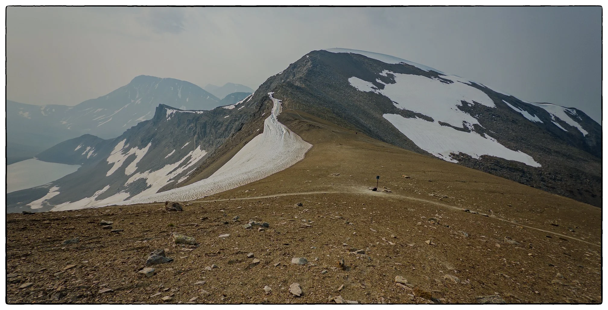 Skyline Hike. On the Notch.