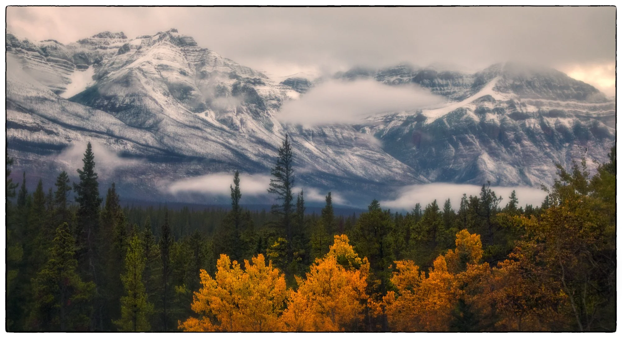 David Thompson Highway in September.