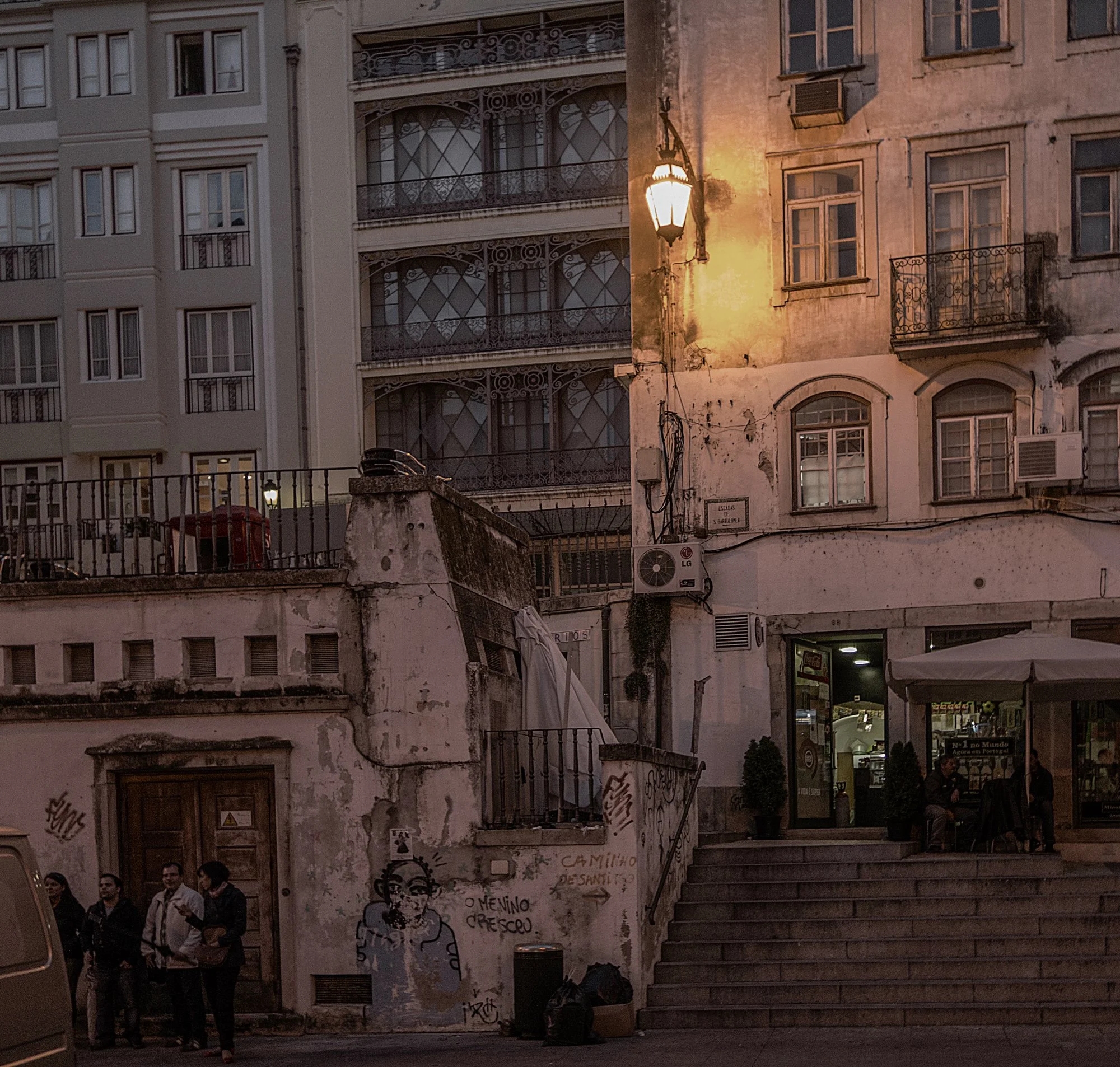 Small university town of Coimbra.