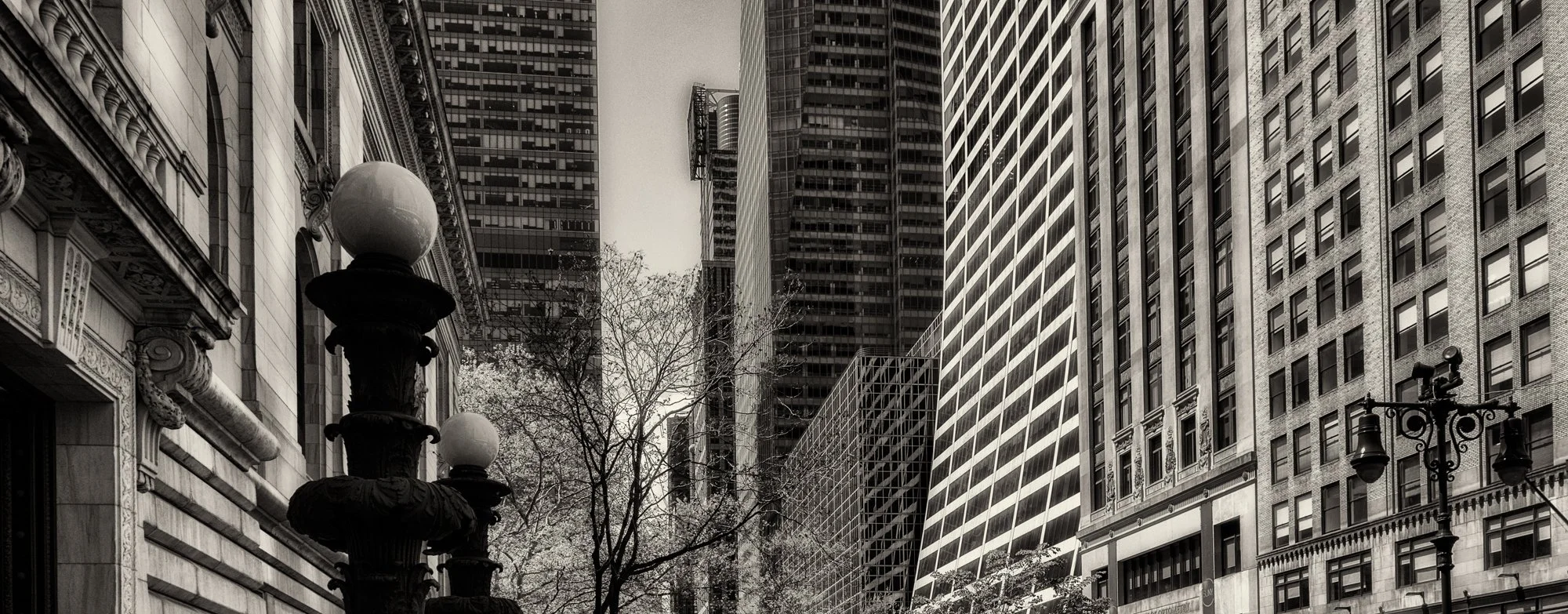 Skyscrapers of New York.