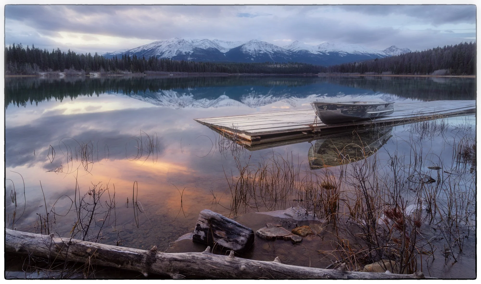 Patricia Lake. Sunrise.