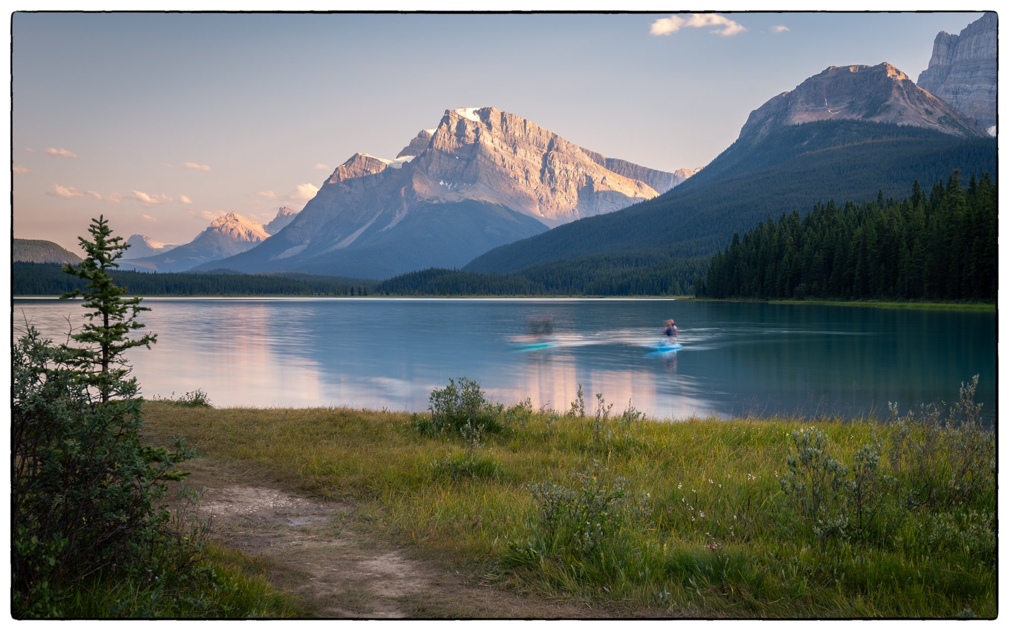 Upper Waterfowl lake 