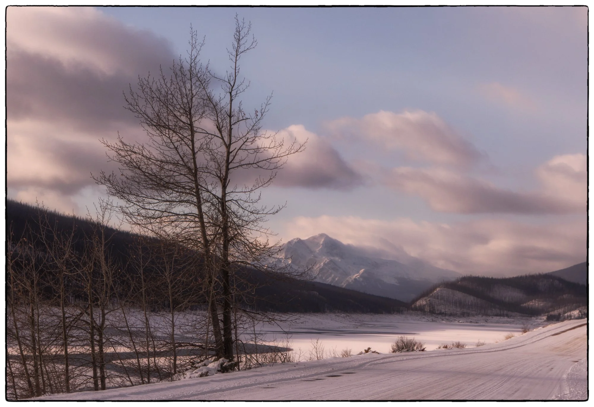 October. Medicine Lake.