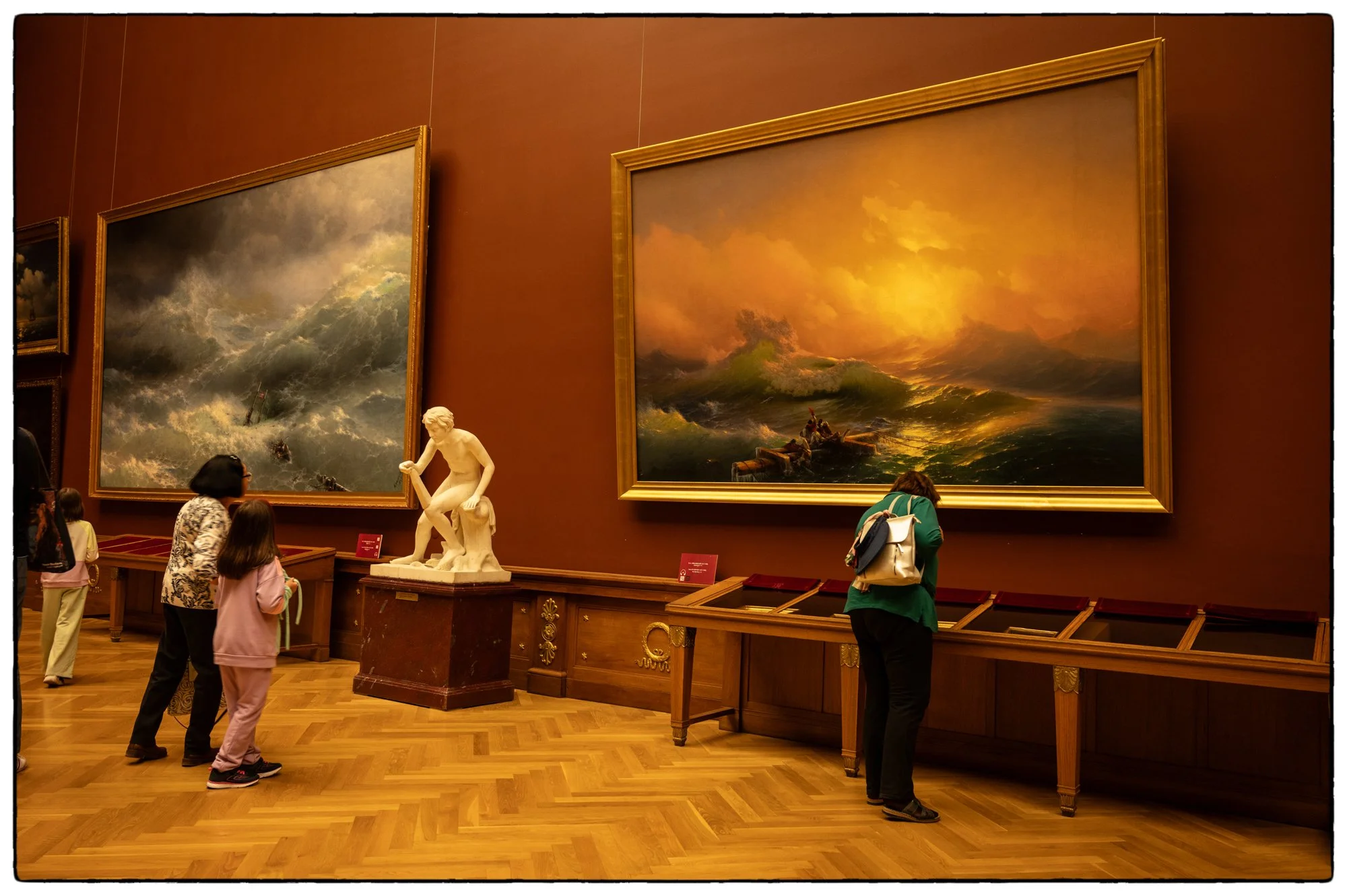 Aivazovsky Hall at Russian Museum. Takes one's breath away!