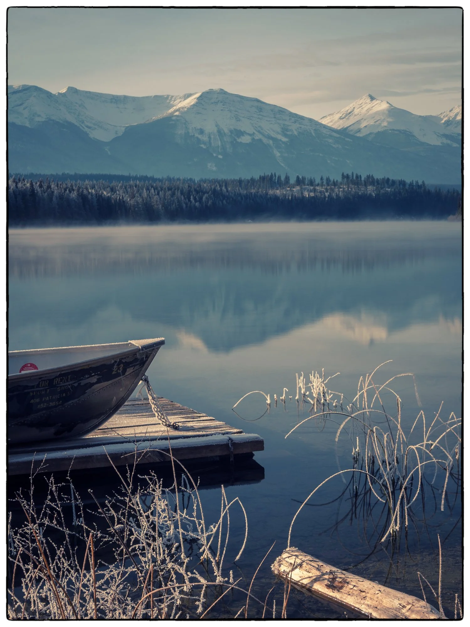 Patricia Lake. Early Morning