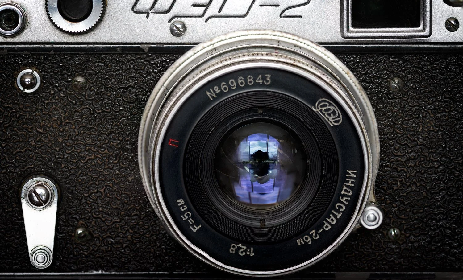 This is my Dad's old Soviet camera. On this image I was practicing the focus stacking. 