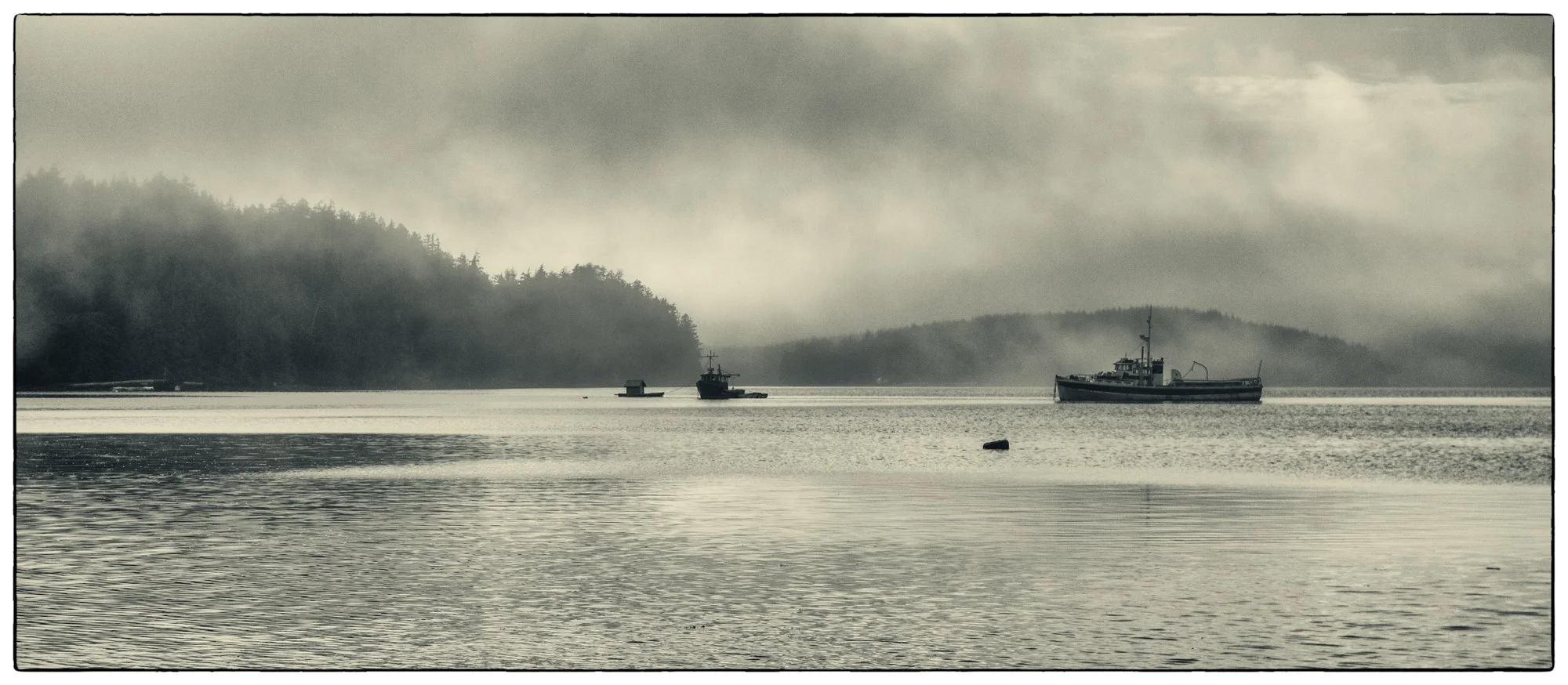 Ucluelet Harbor.