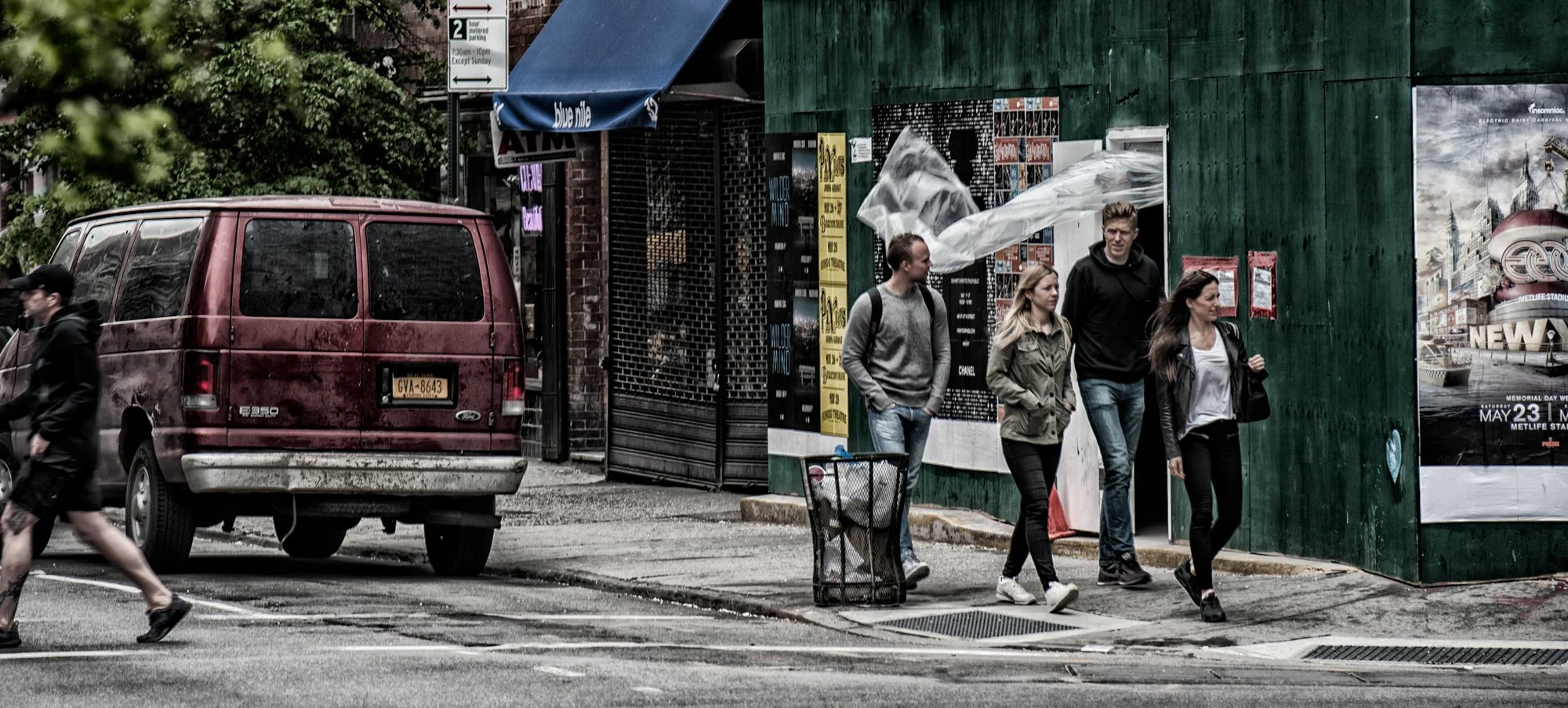 Streets of New York.