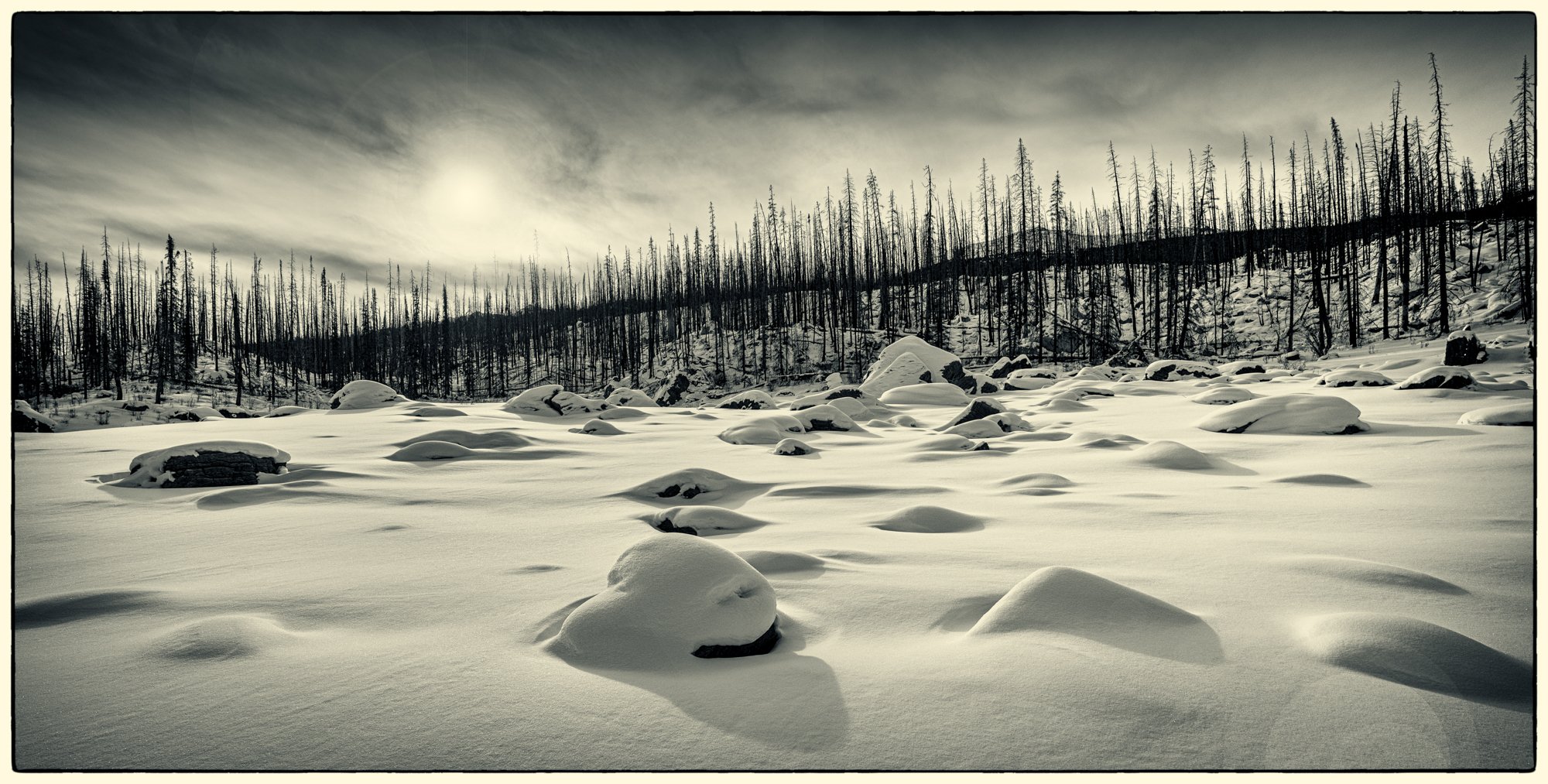 By the Medicine Lake.