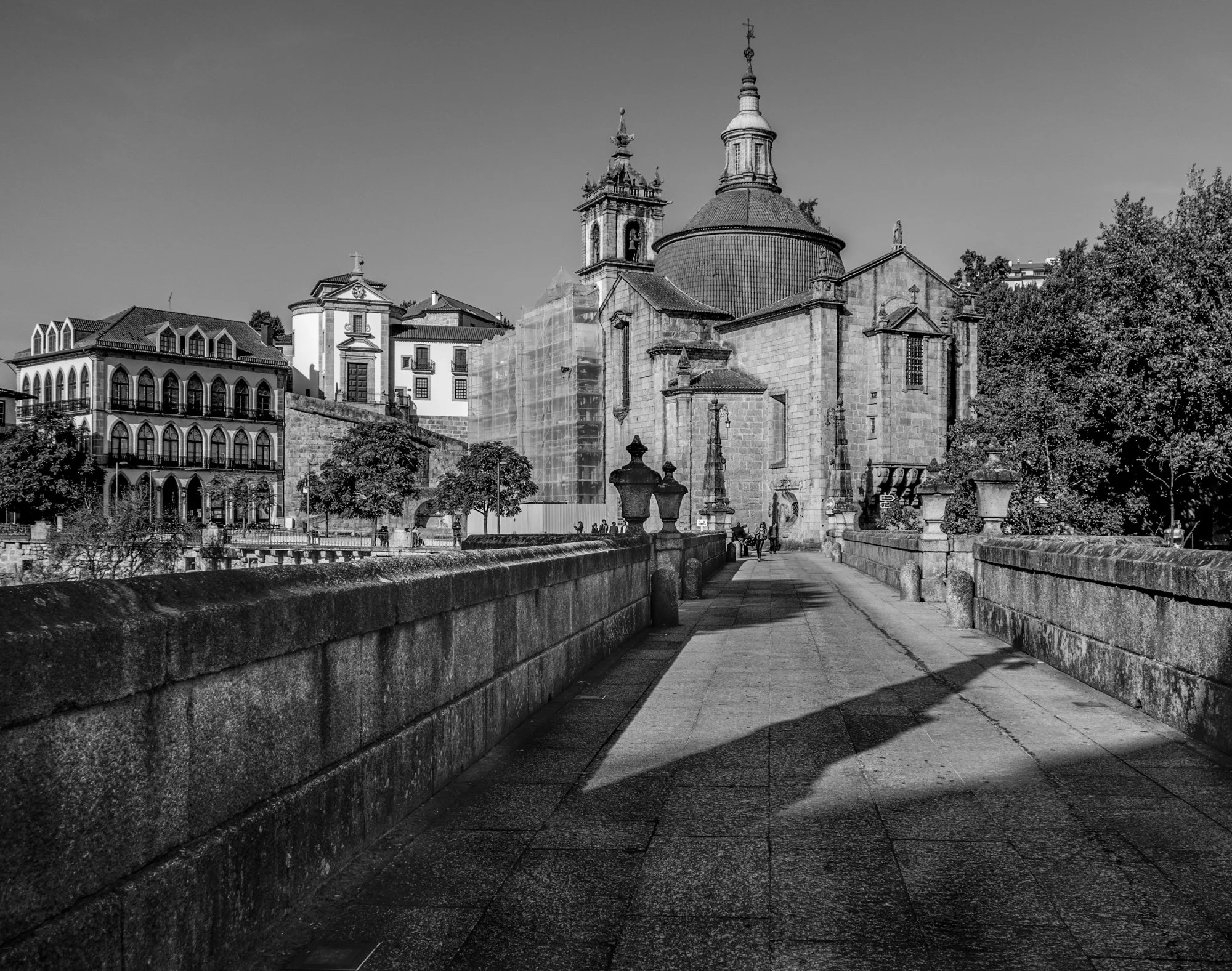 Driving through the Douro valley. Small town we stopped.
