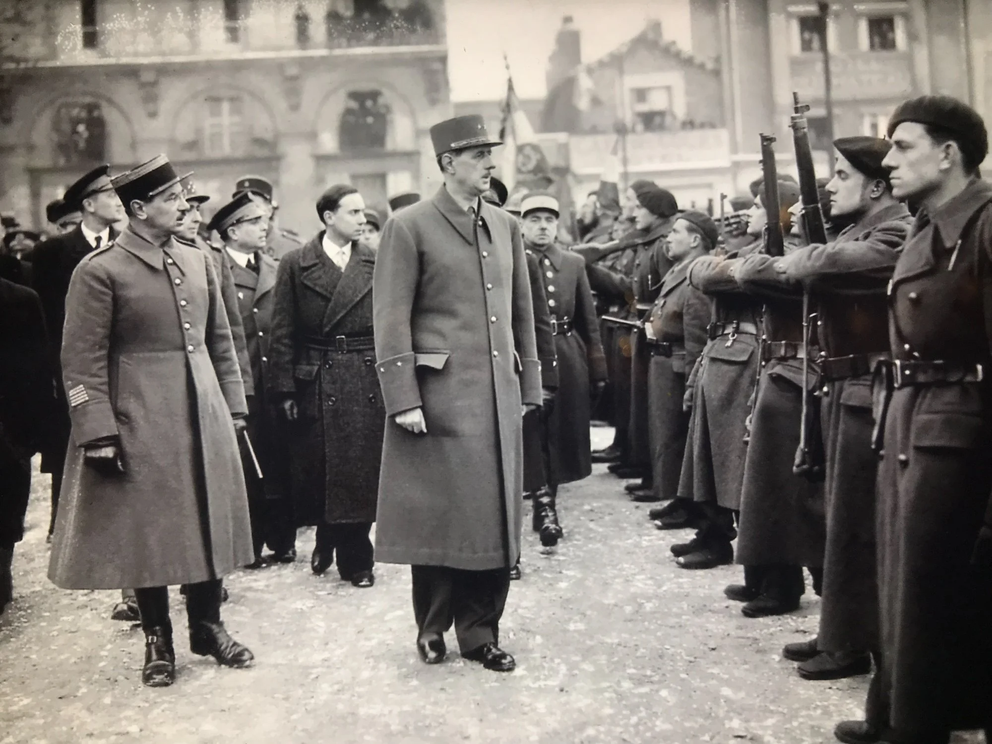 Charles de Gaulle, from the Museum of Military in Paris.