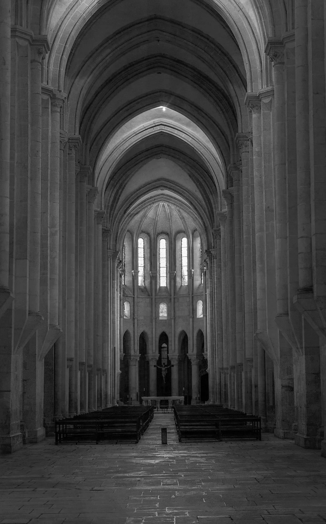The Monastery of Santa Maria d'Alcobaça.The main chapel. 