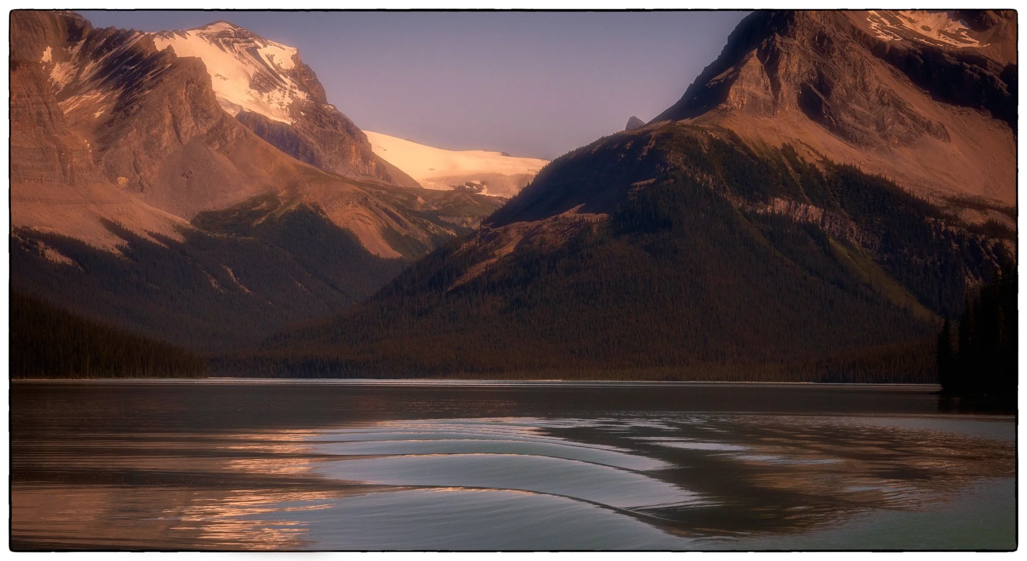 Maligne Lake.