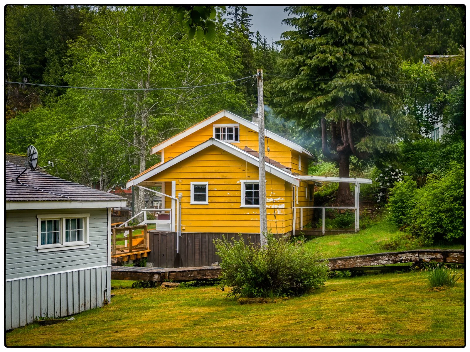 Telegraph Cove marina