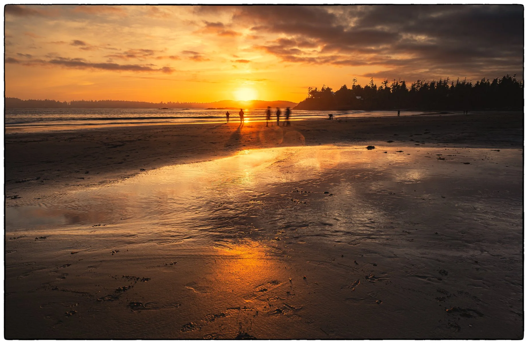 Sunset at Mackenzie Beach 
