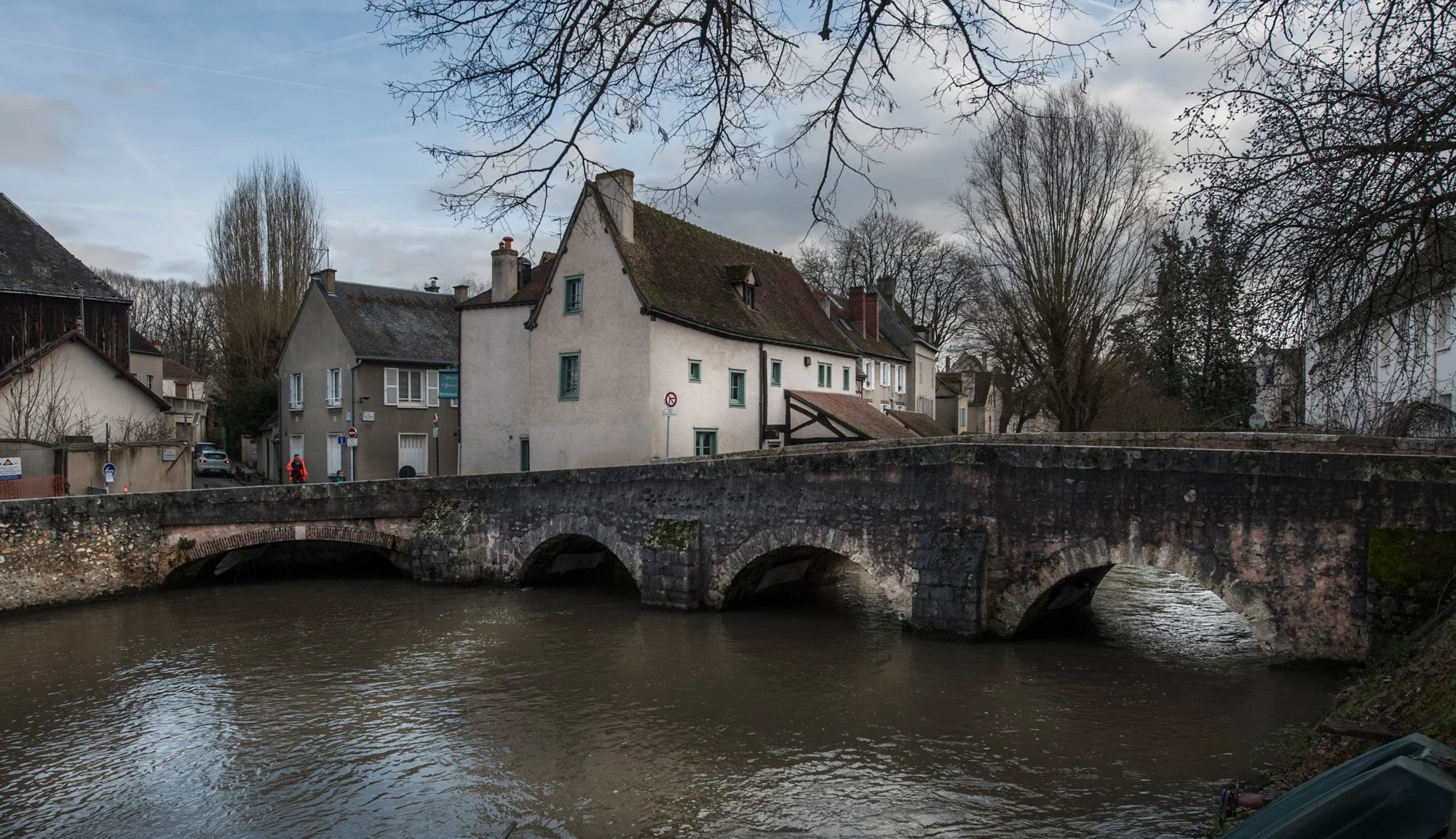 Early spring in Chartres.