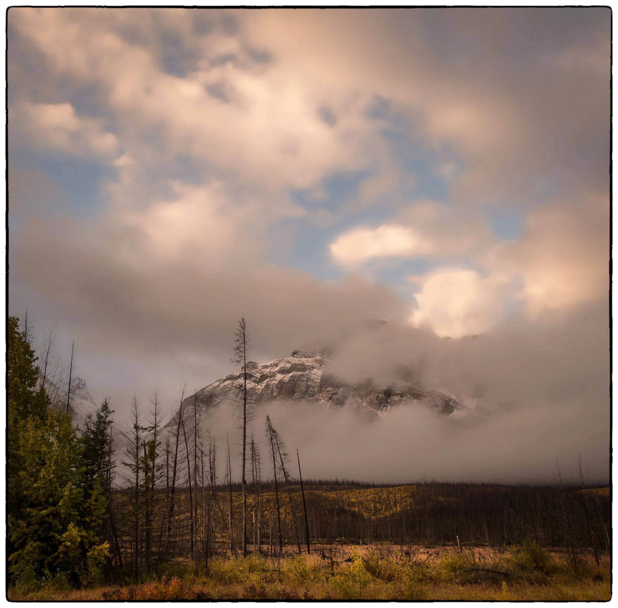 David Thompson Highway in September.