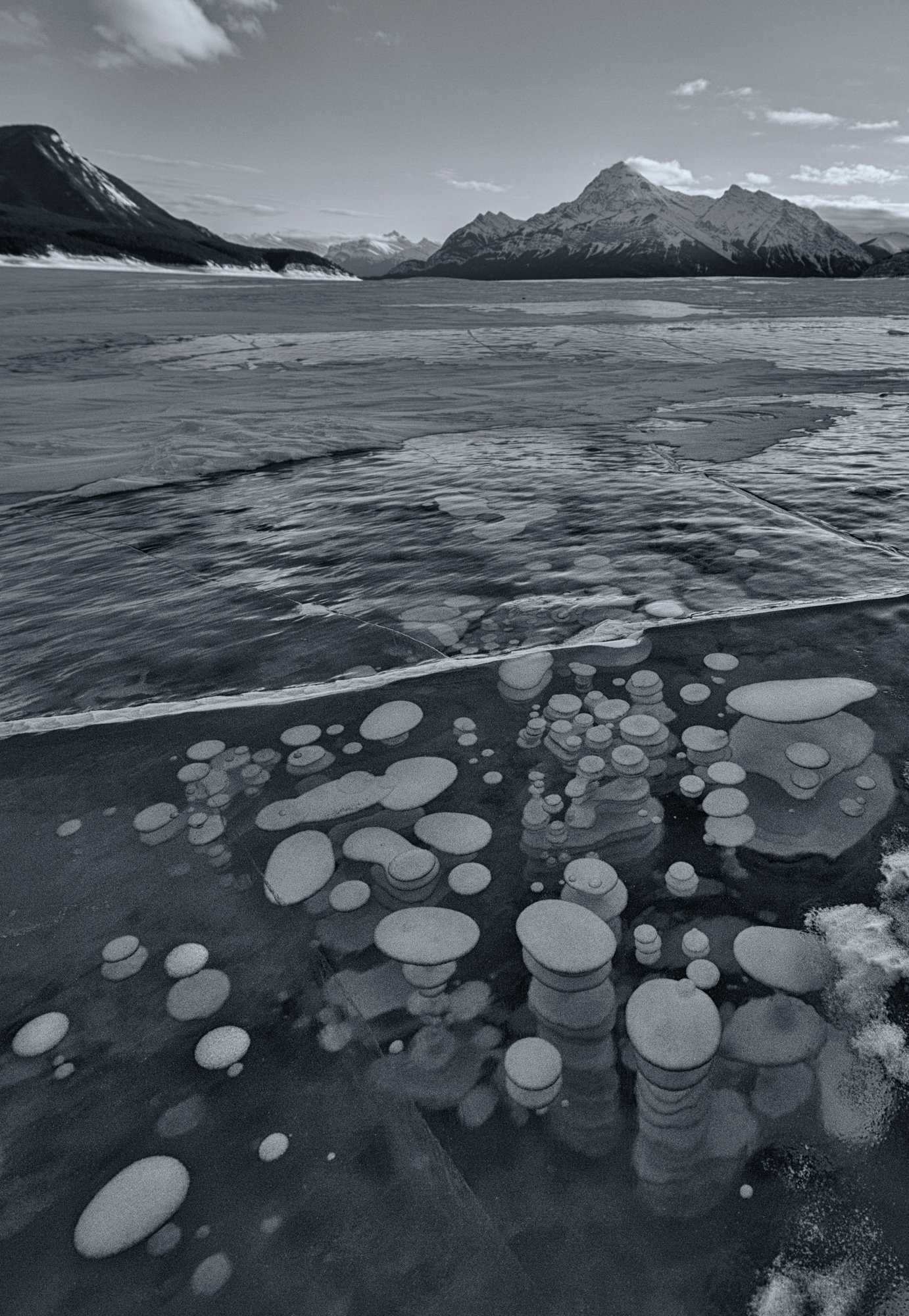 Belly of Abraham. Famous bubbles.