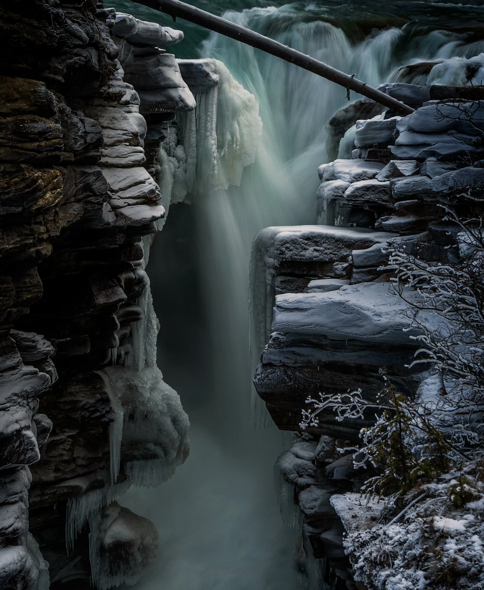 Athabasca Falls. 