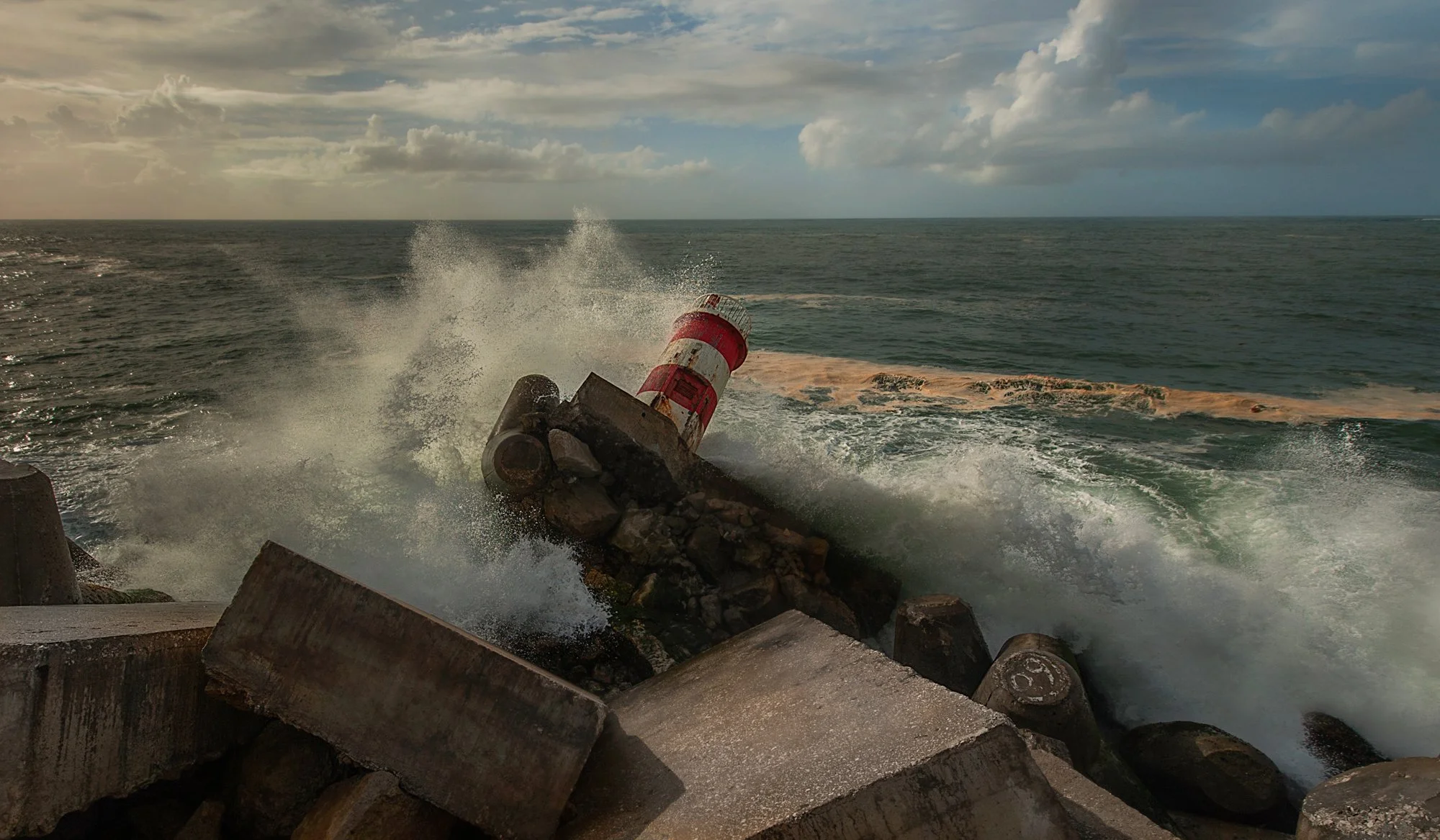 Short stop at Nazare beach.