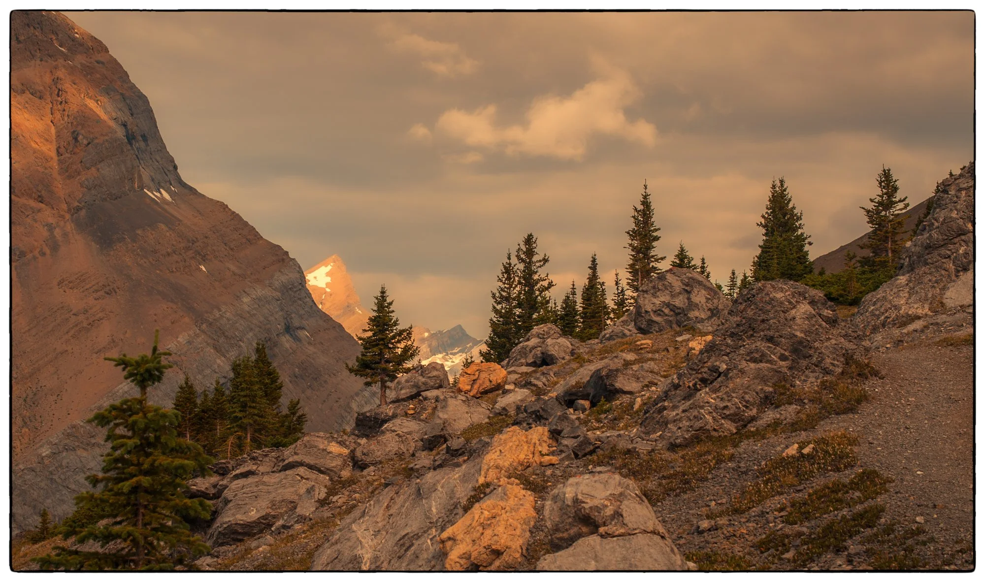 The Jonas Pass hike.
