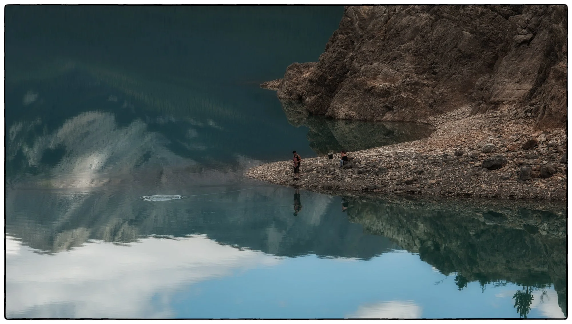Abraham Lake.
