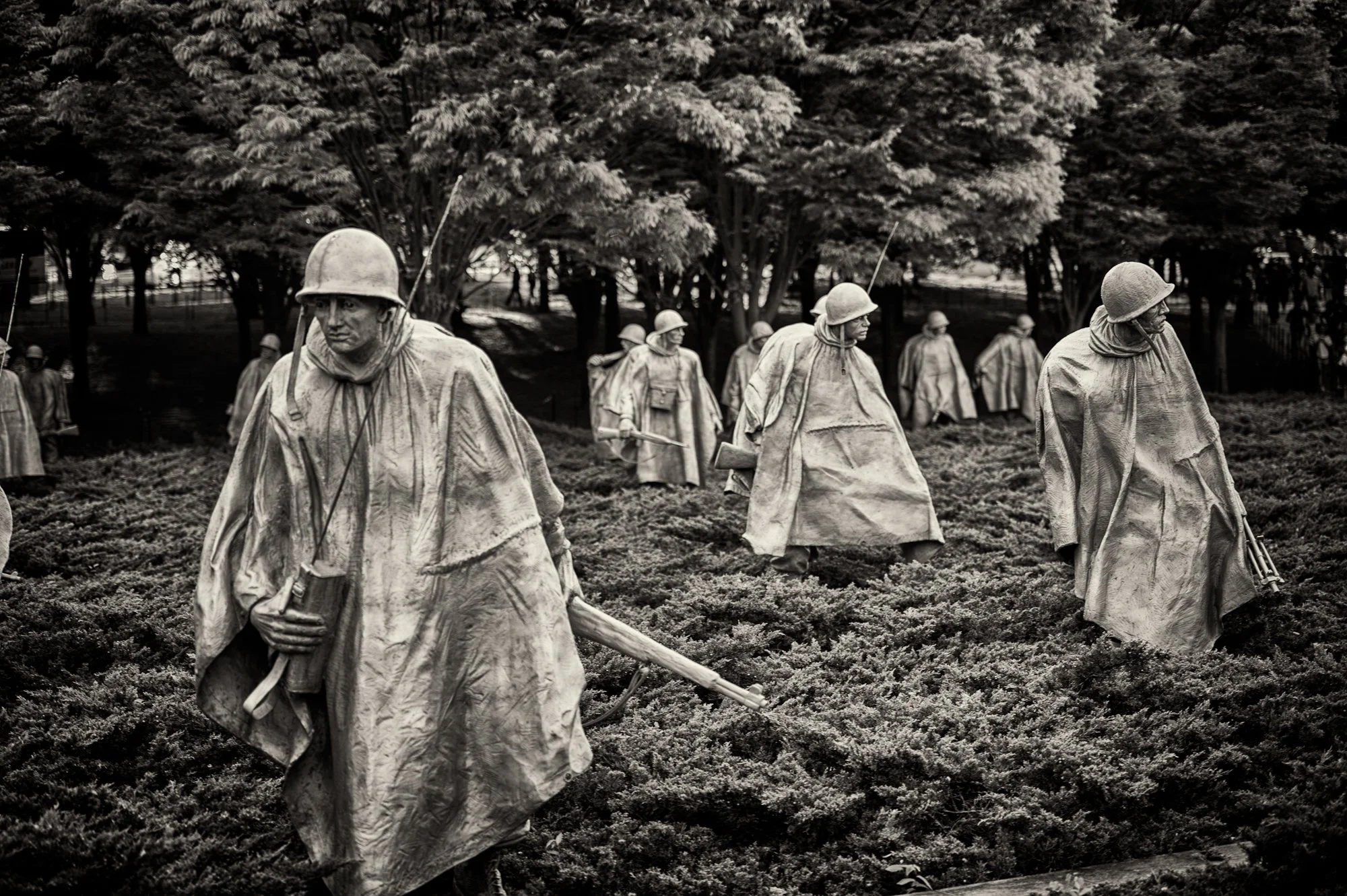 Korean War Memorial.