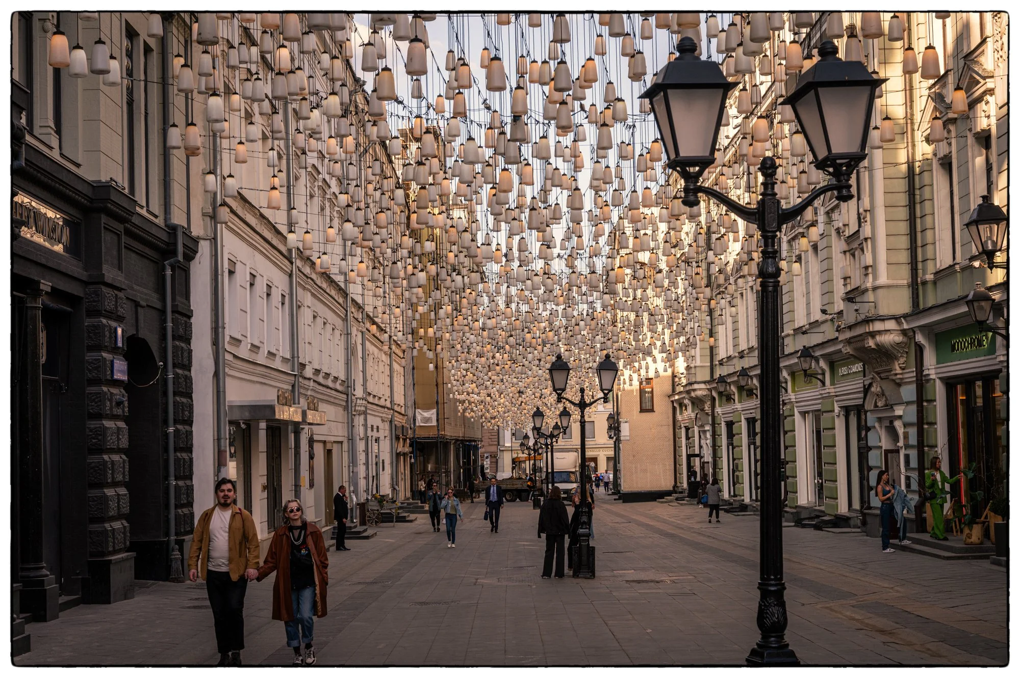 Walking the streets of Moscow, Stoleshnikov Lane