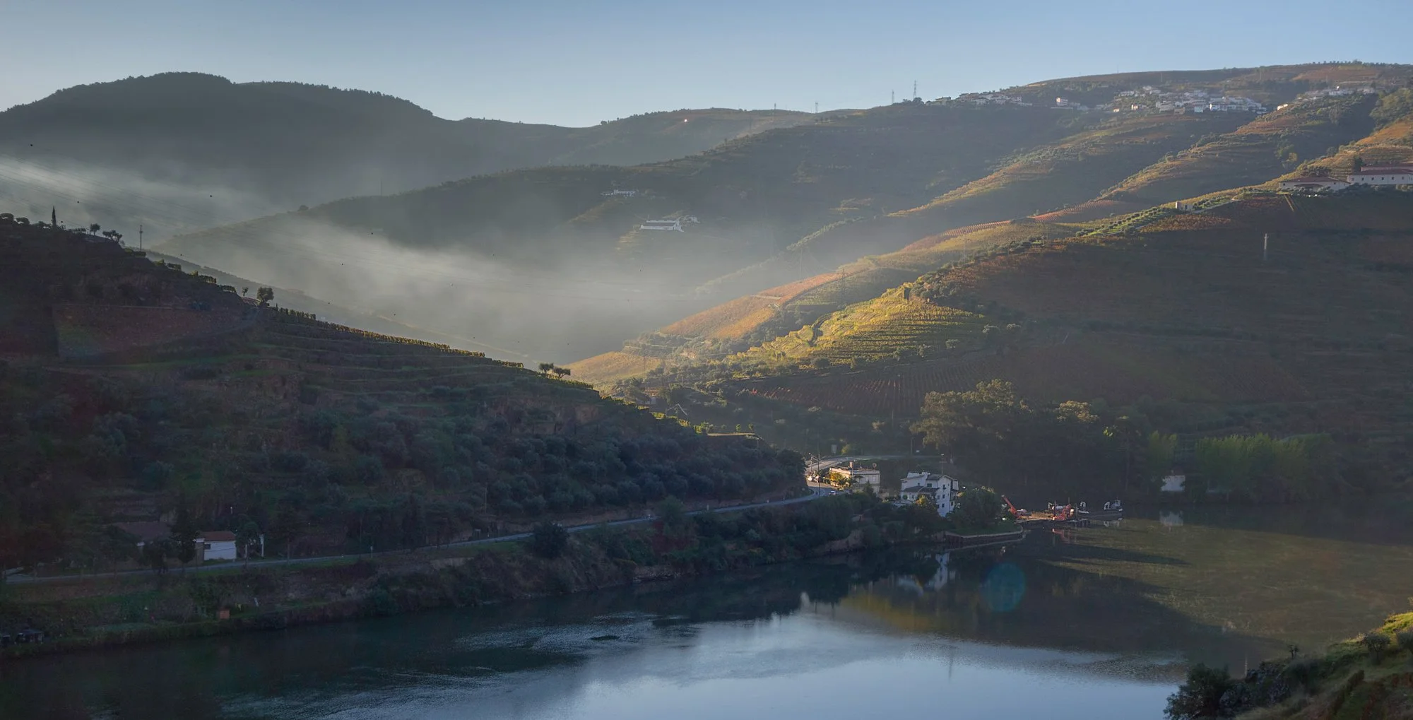 Mornings are magical on the river.
