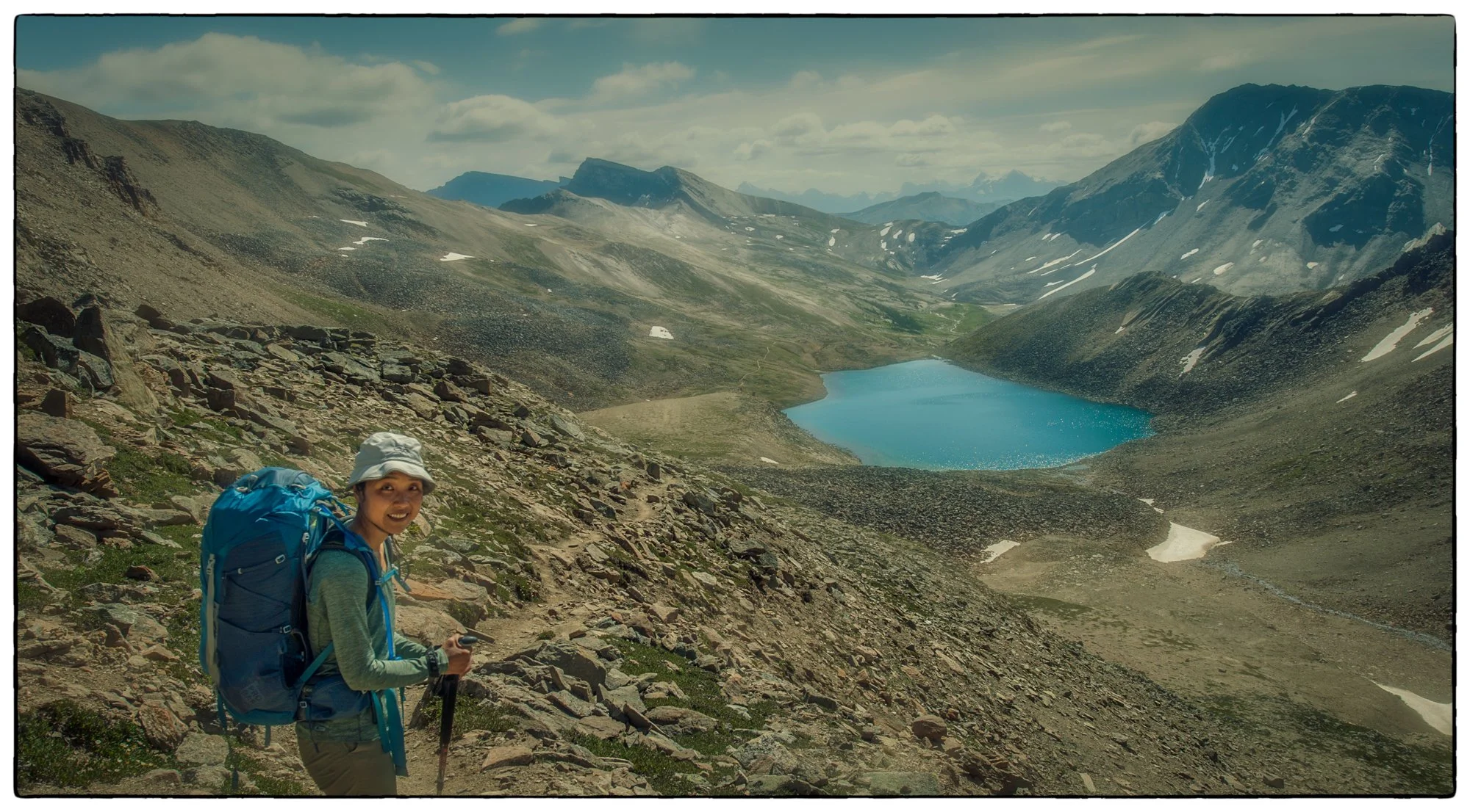August. Skyline trail.