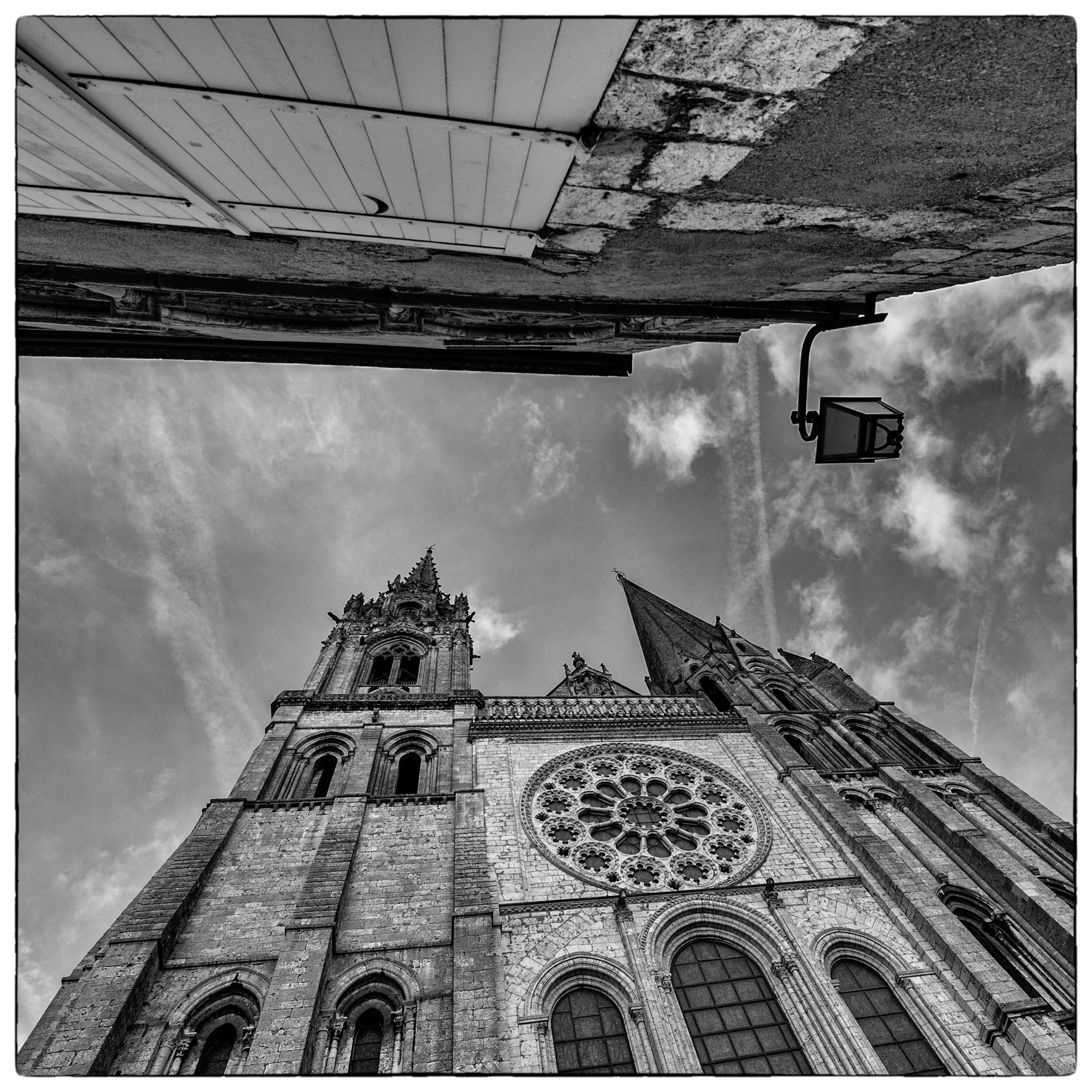 Looking up