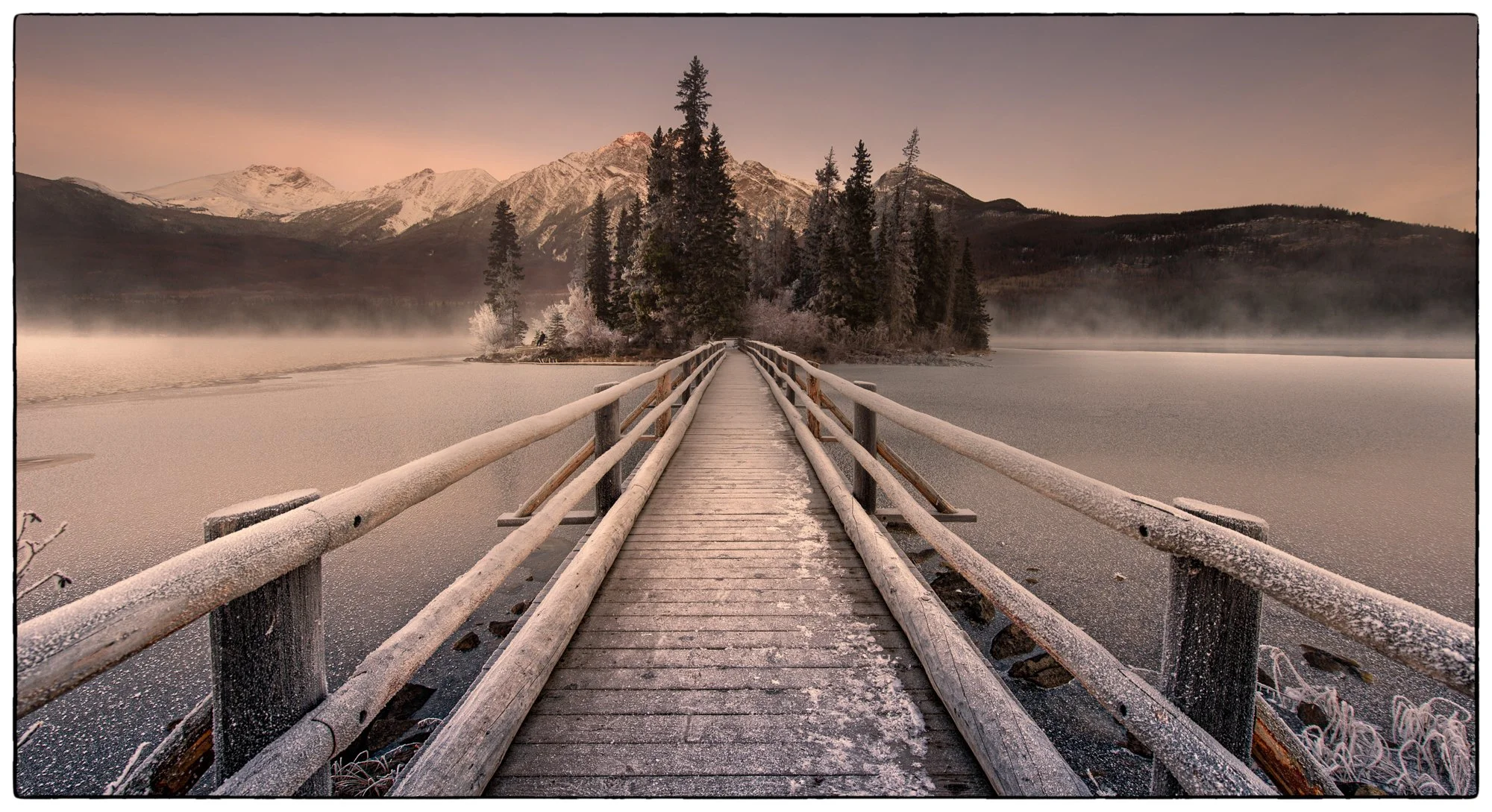 Pyramid Lake. Just before sunrise.