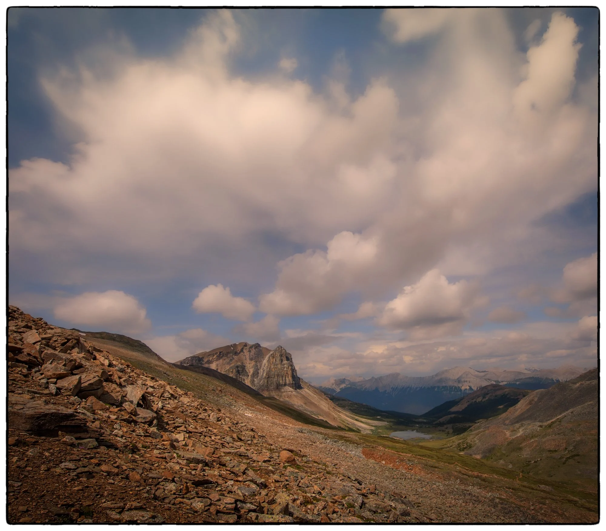 August. Skyline trail.