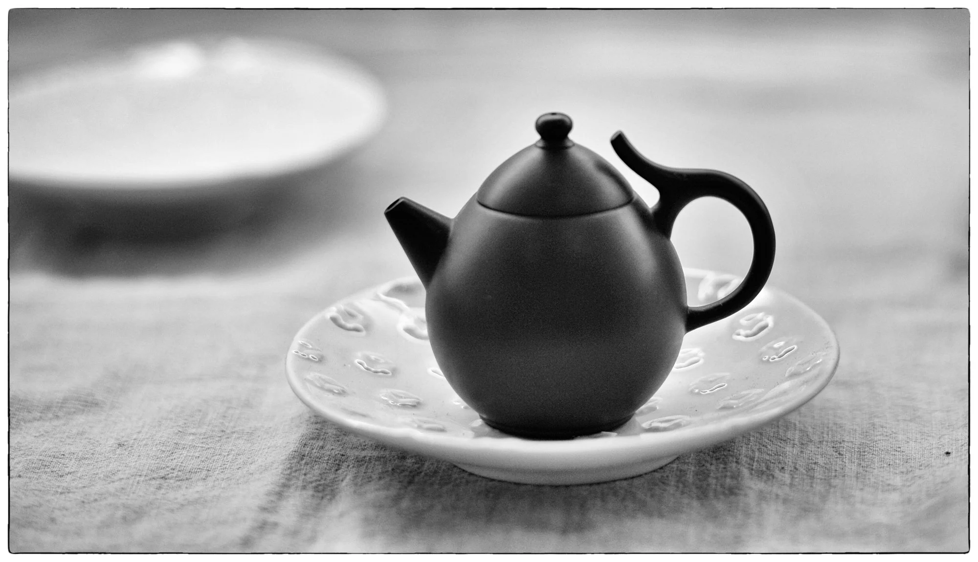 Taiwan has a very strong tea culture, some of the tea pots we've seen there.