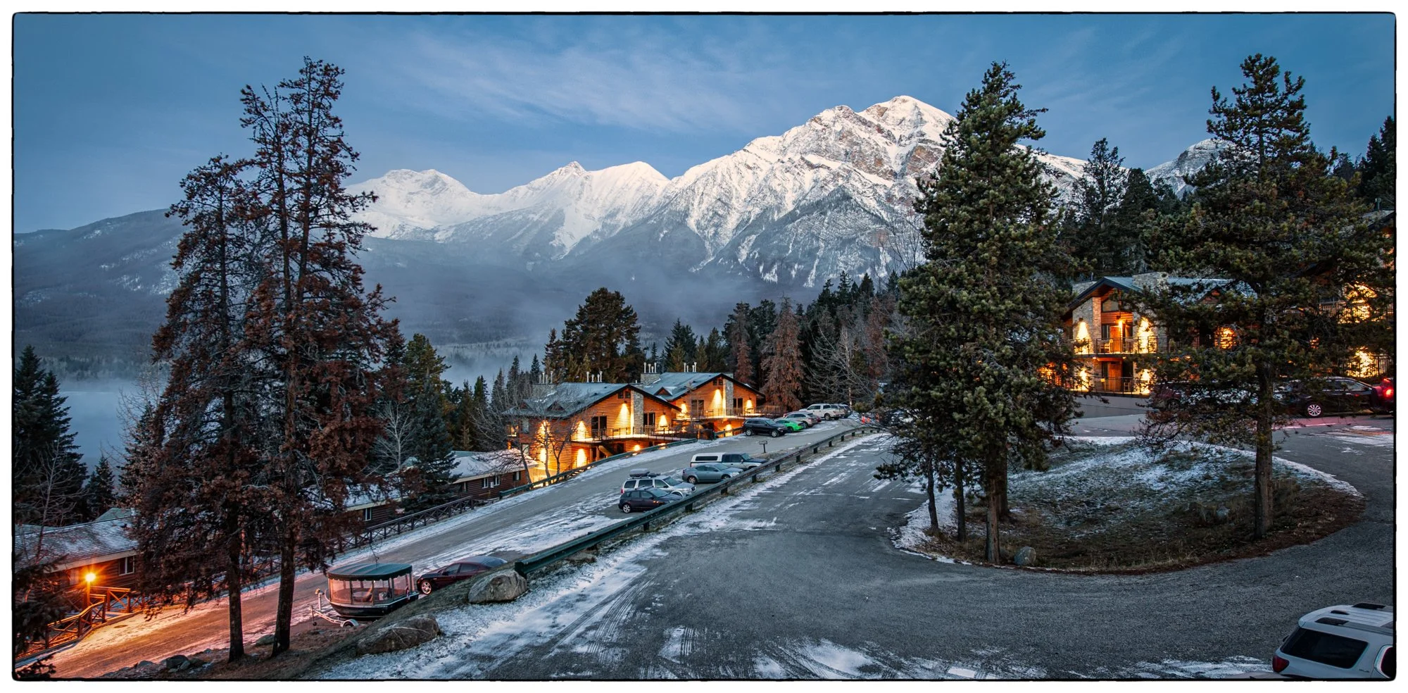 Pyramid Lake resort.