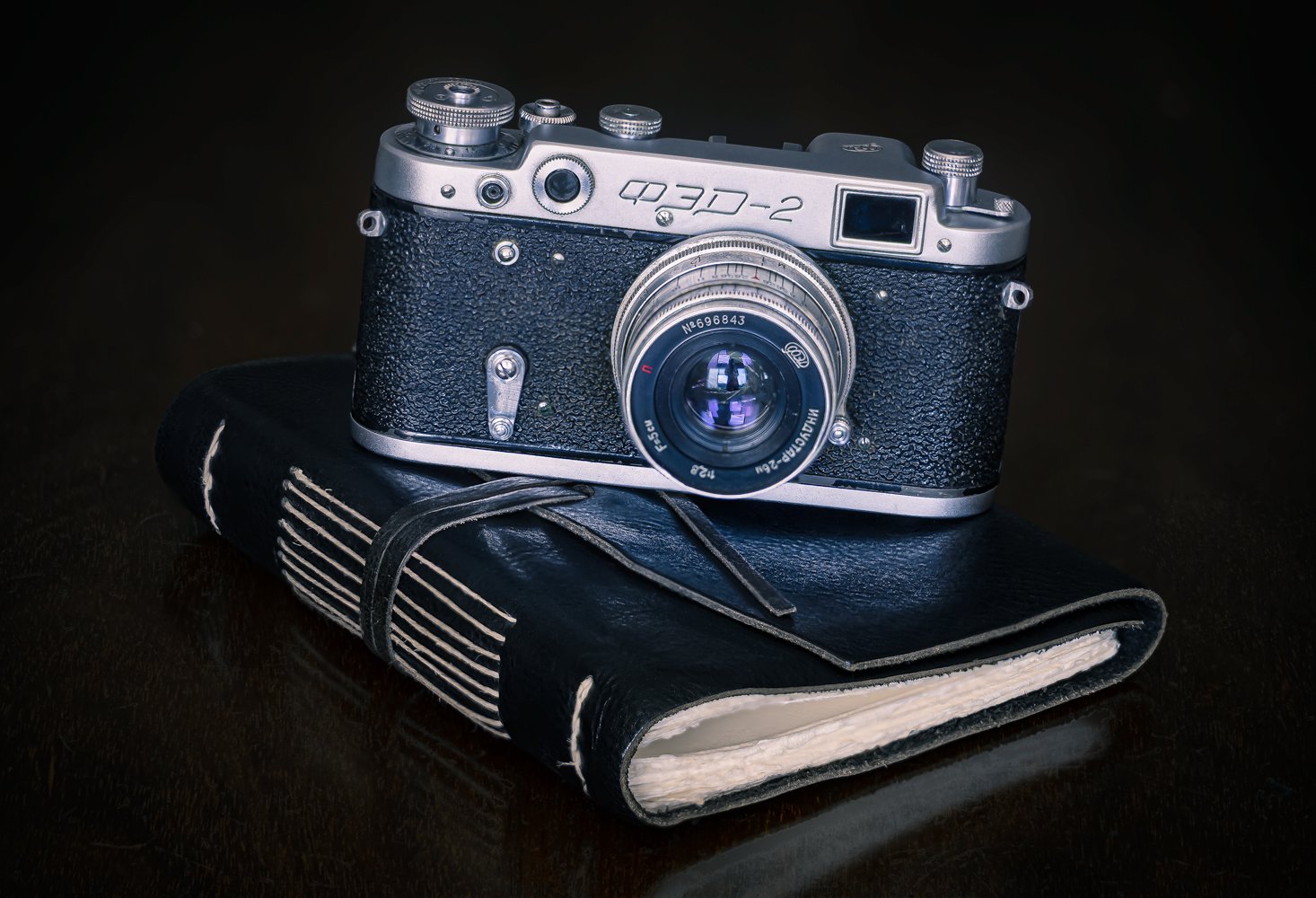 This is my Dad's old Soviet camera. On this image I was practicing the focus stacking.