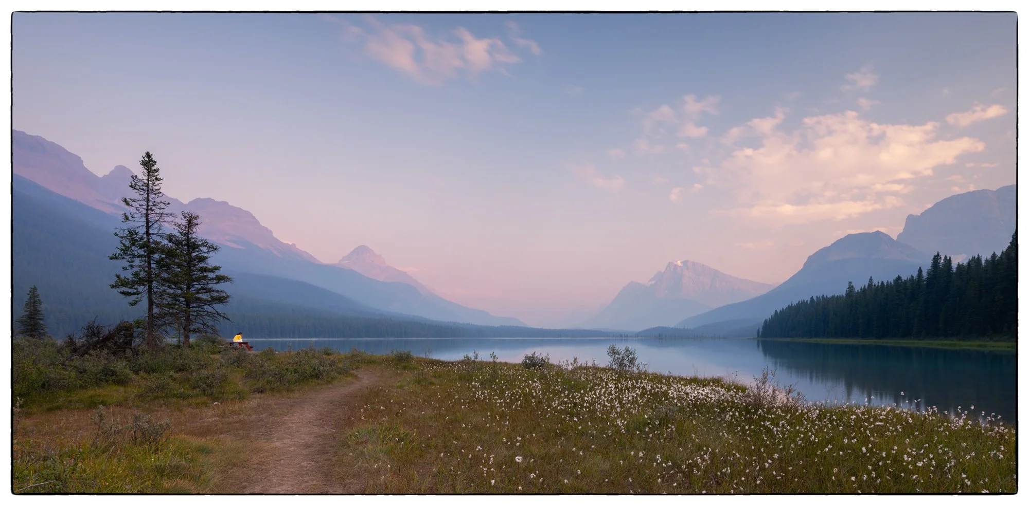 Upper Waterfowl lake 