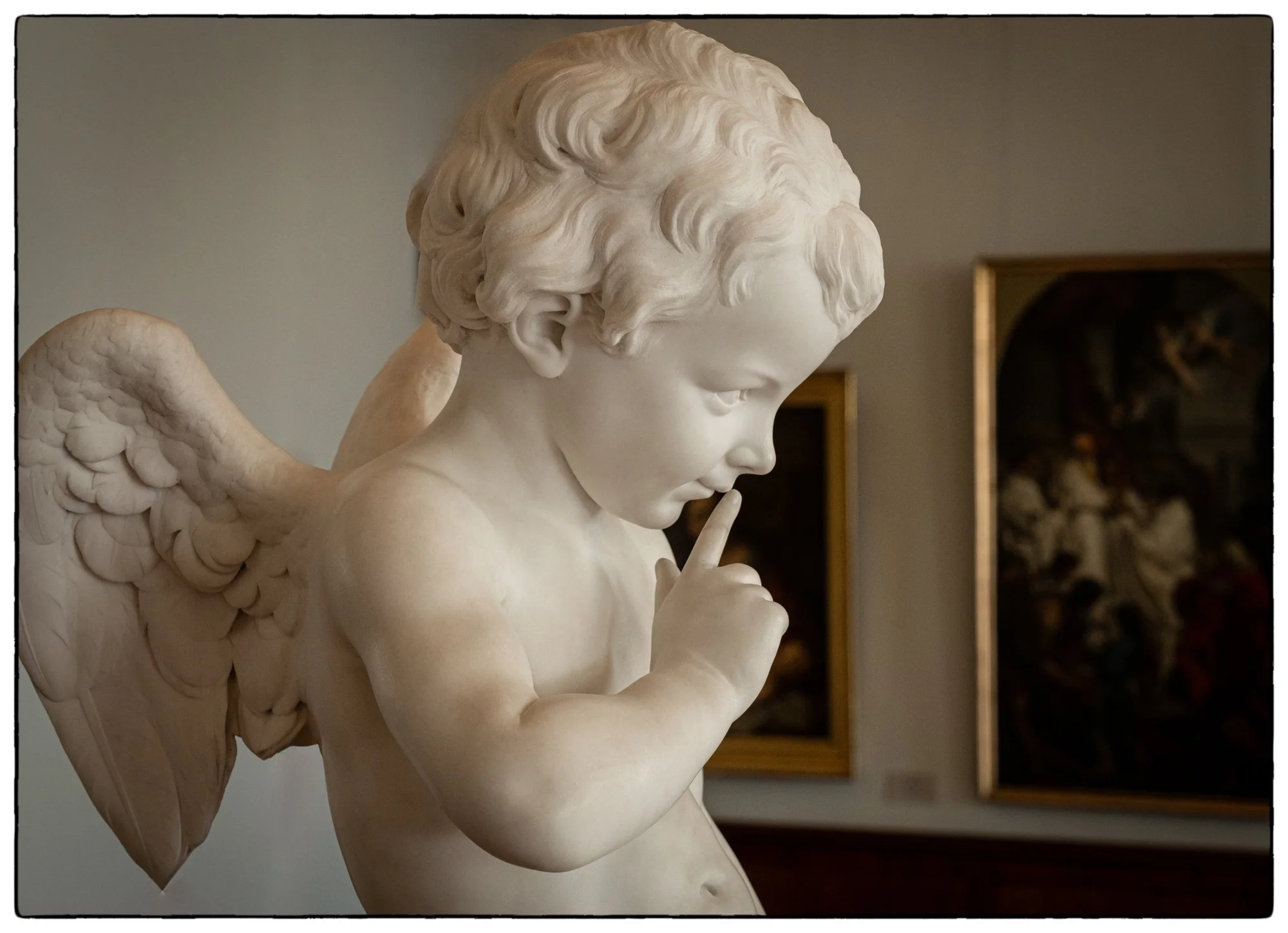 Hermitage,  Etienne Falcone "Menacing Cupid" circa 1757 