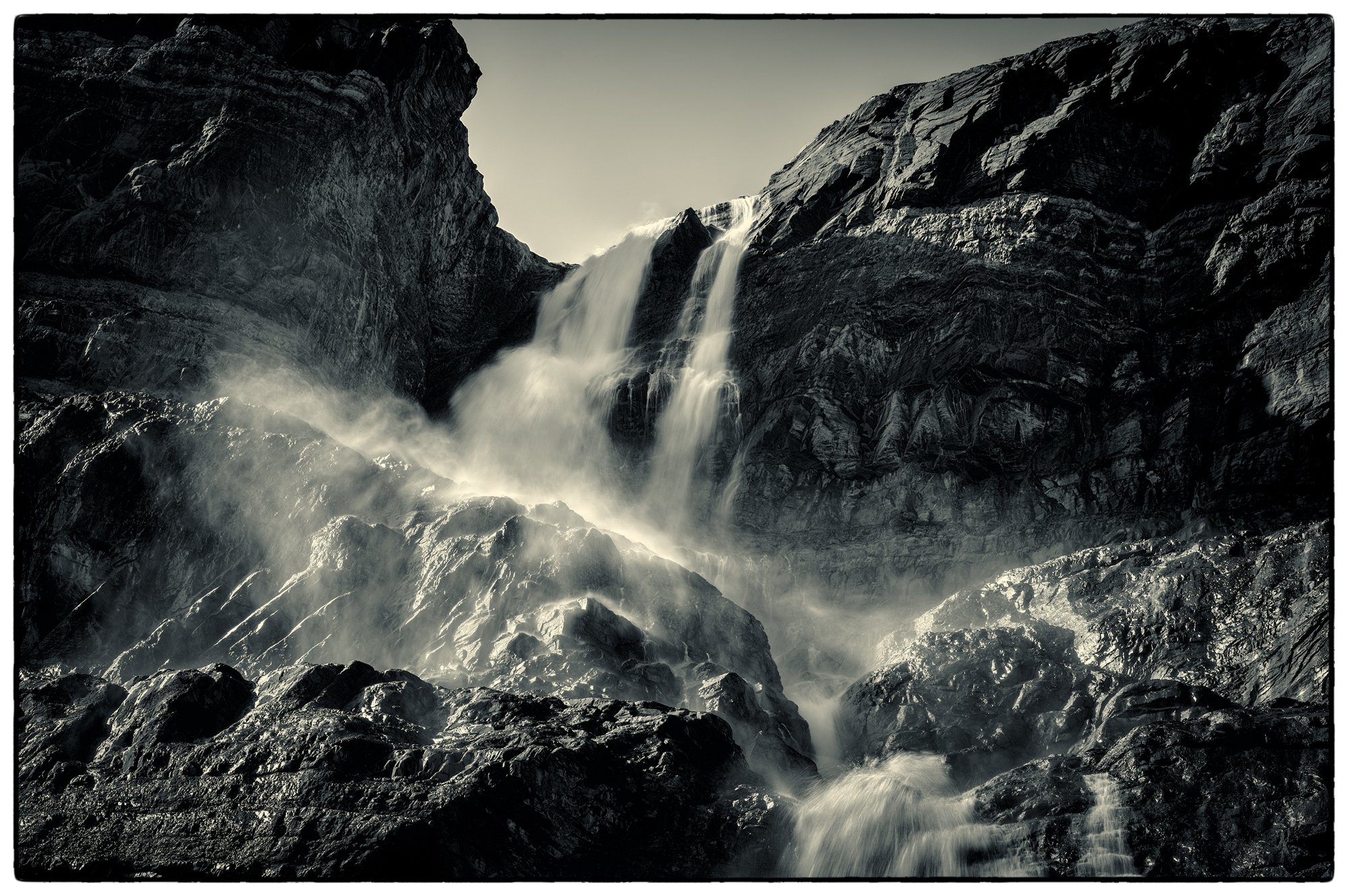 Bow Glacier Falls
