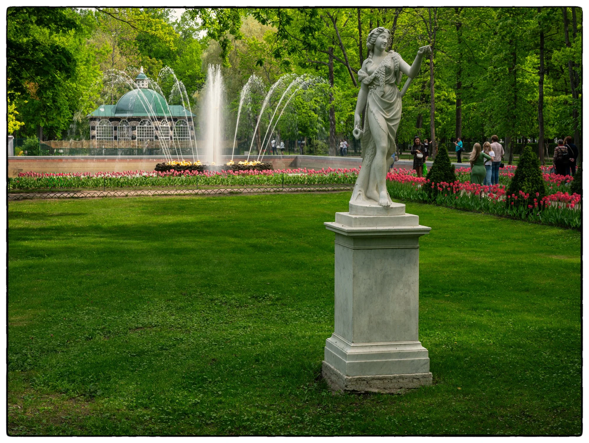 Peterhof Park.
